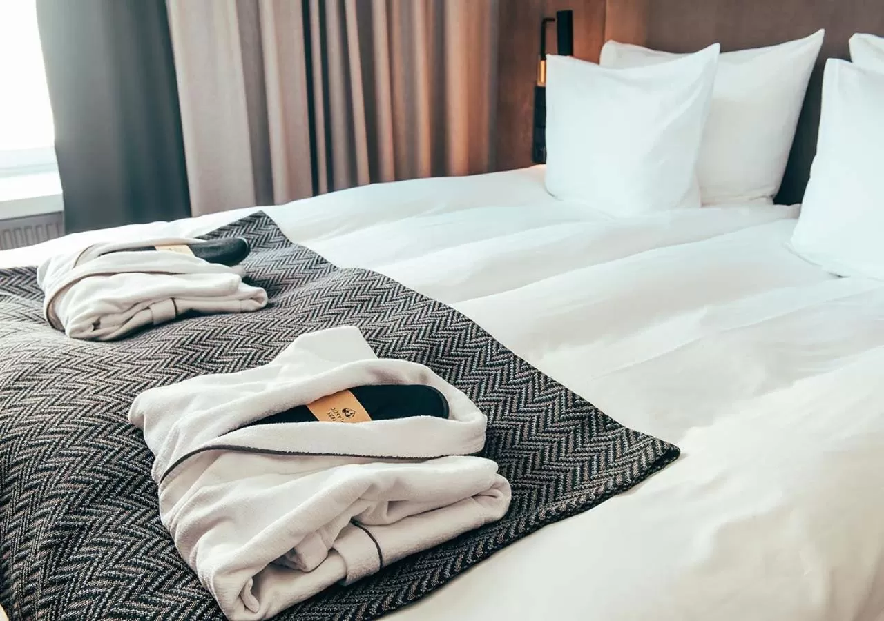 Bedroom, Bed in Clarion Hotel Mestari