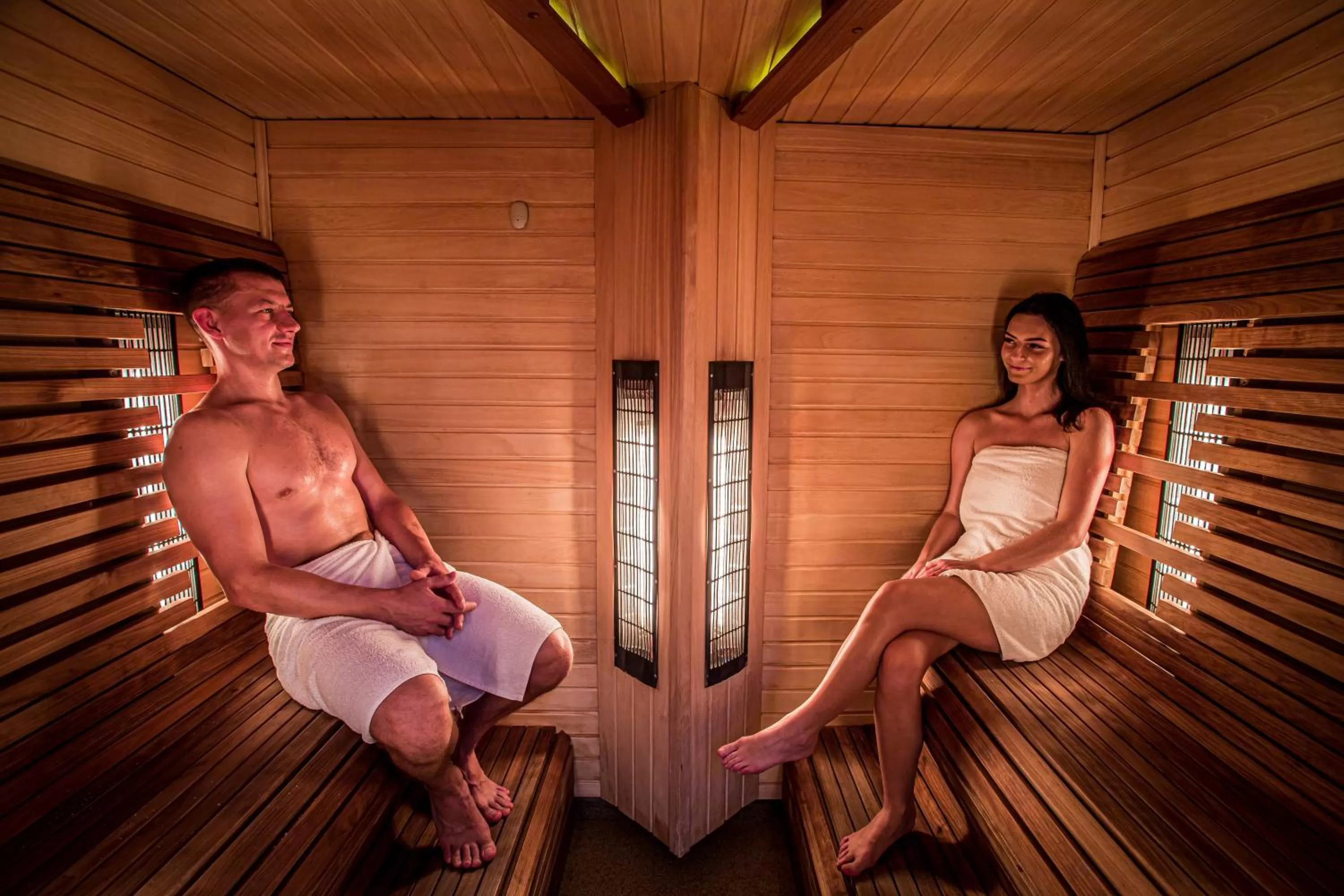 Sauna in Aqva Hotel & Spa