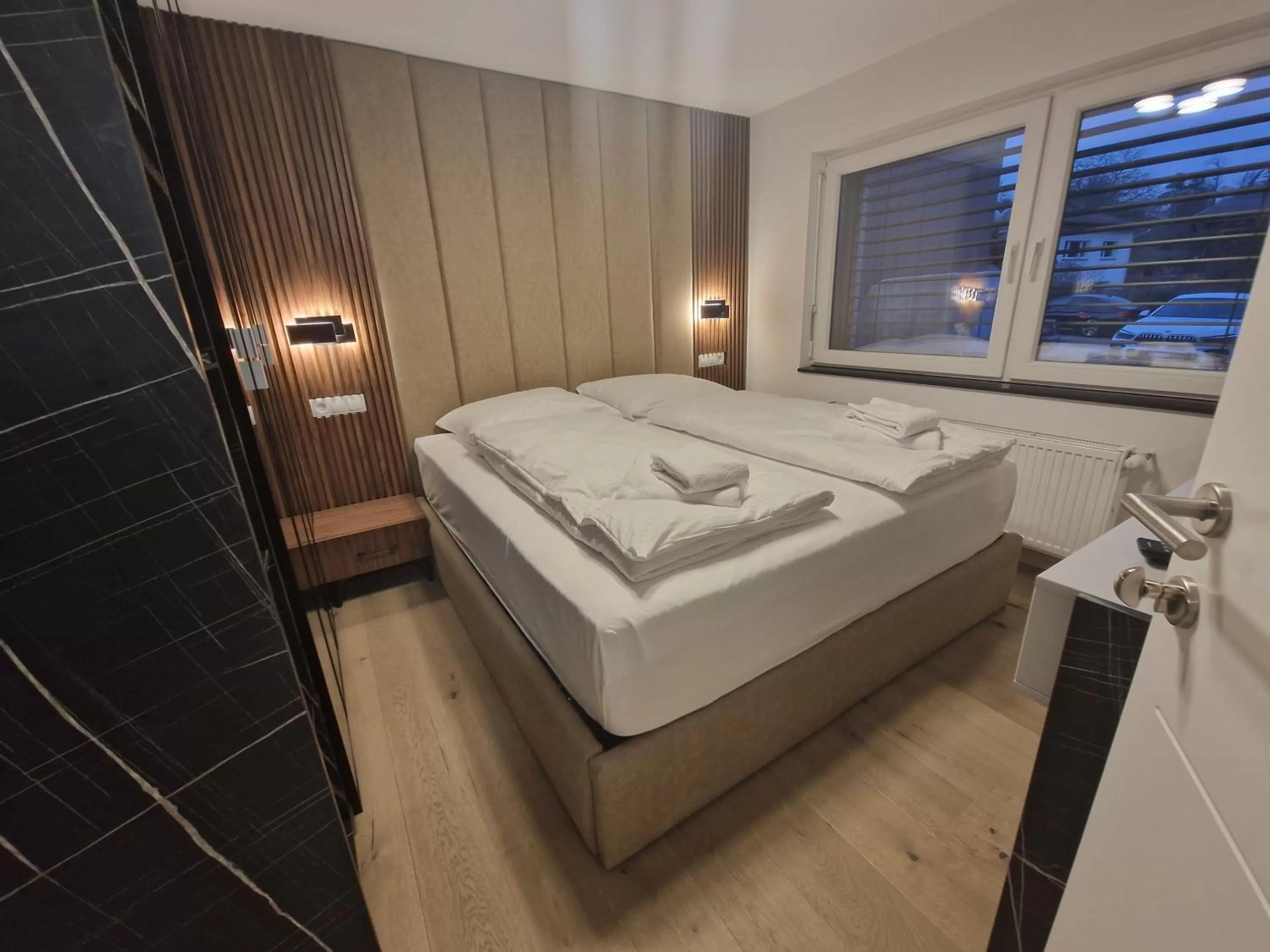 Photo of the whole room, Bed in Hotel Lottstetten