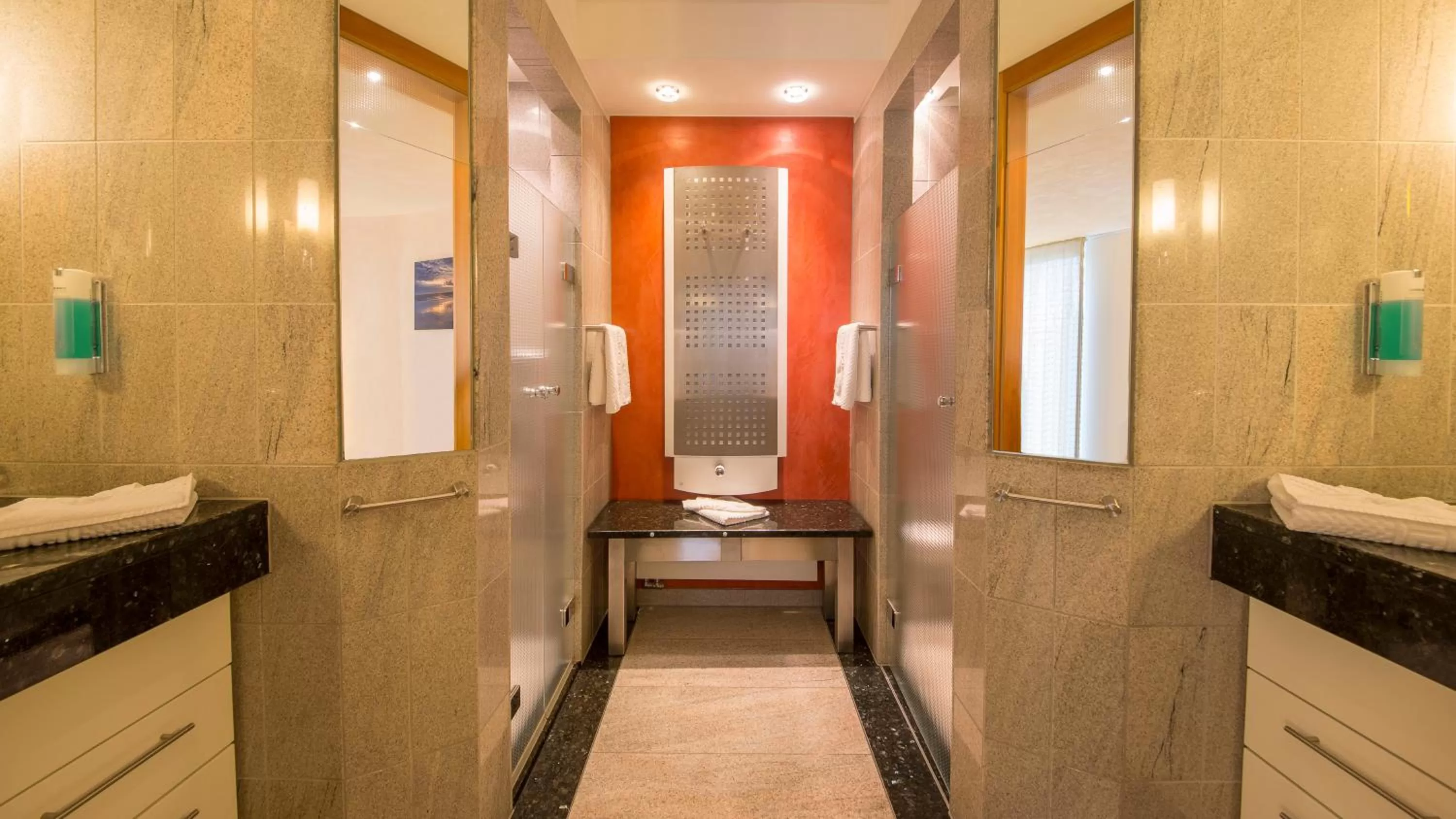 Bathroom in Michels Strandhotel Germania