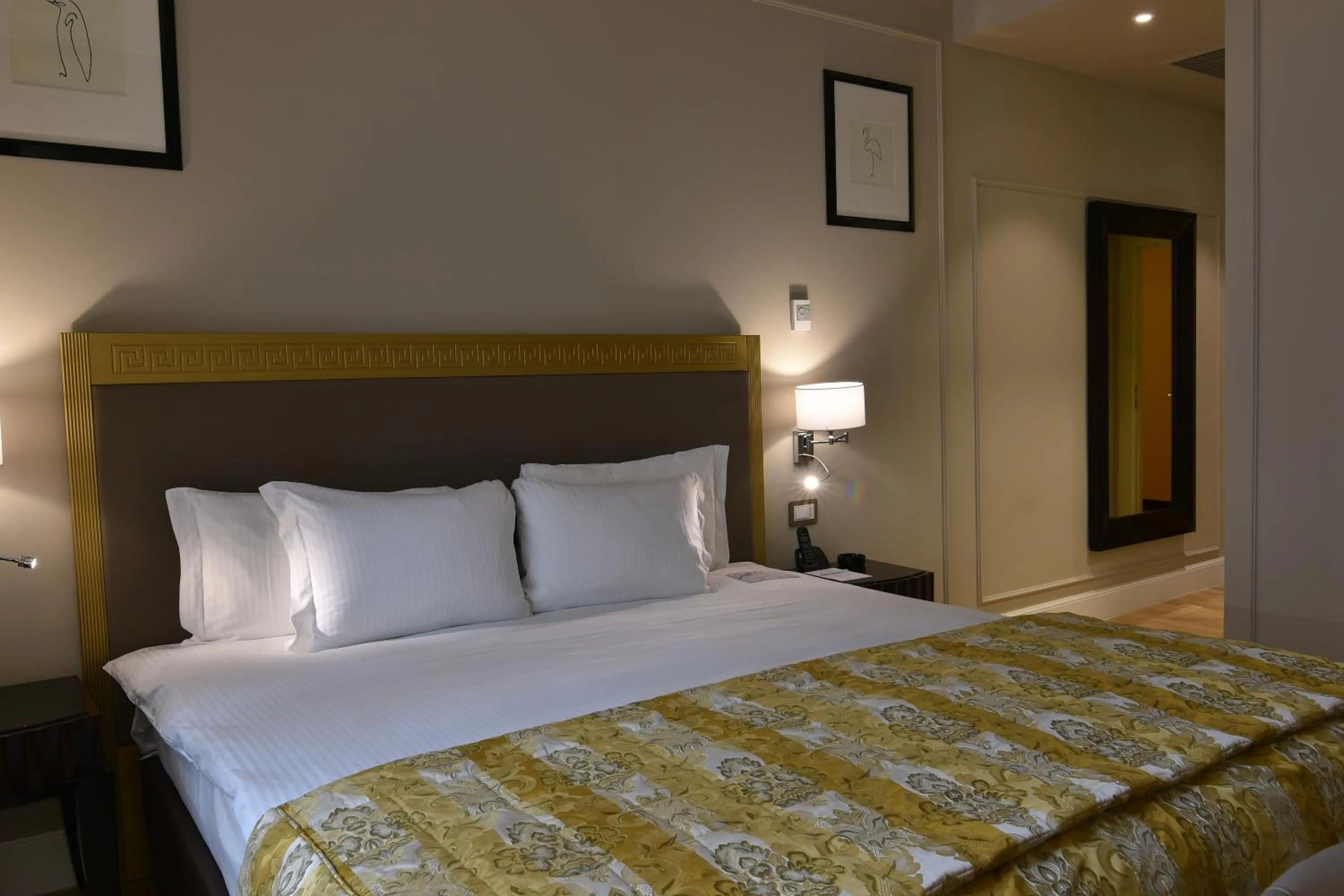 Bed in Grand Hotel Yerevan - Small Luxury Hotels of the World