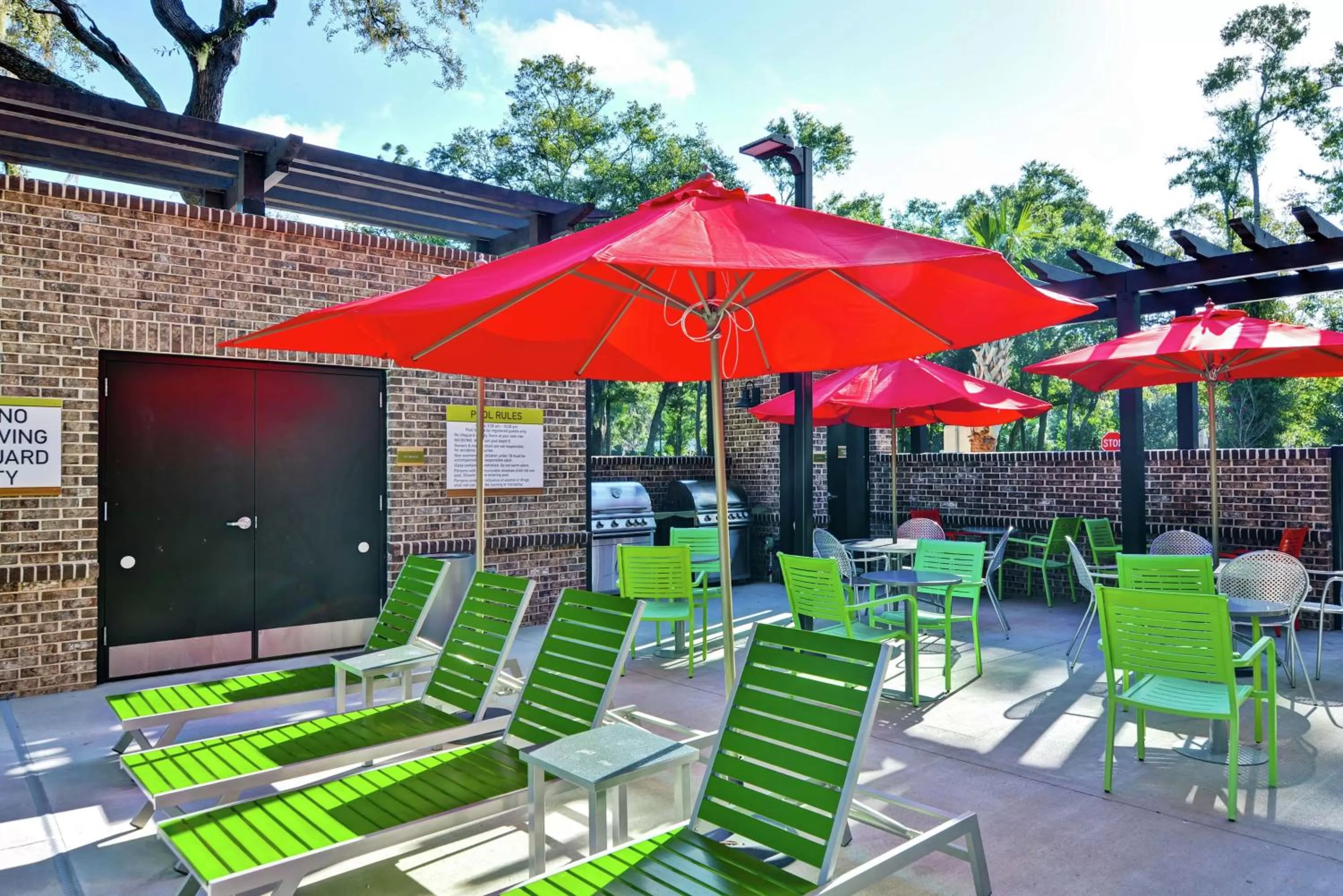 Pool view in Home2 Suites By Hilton Hilton Head