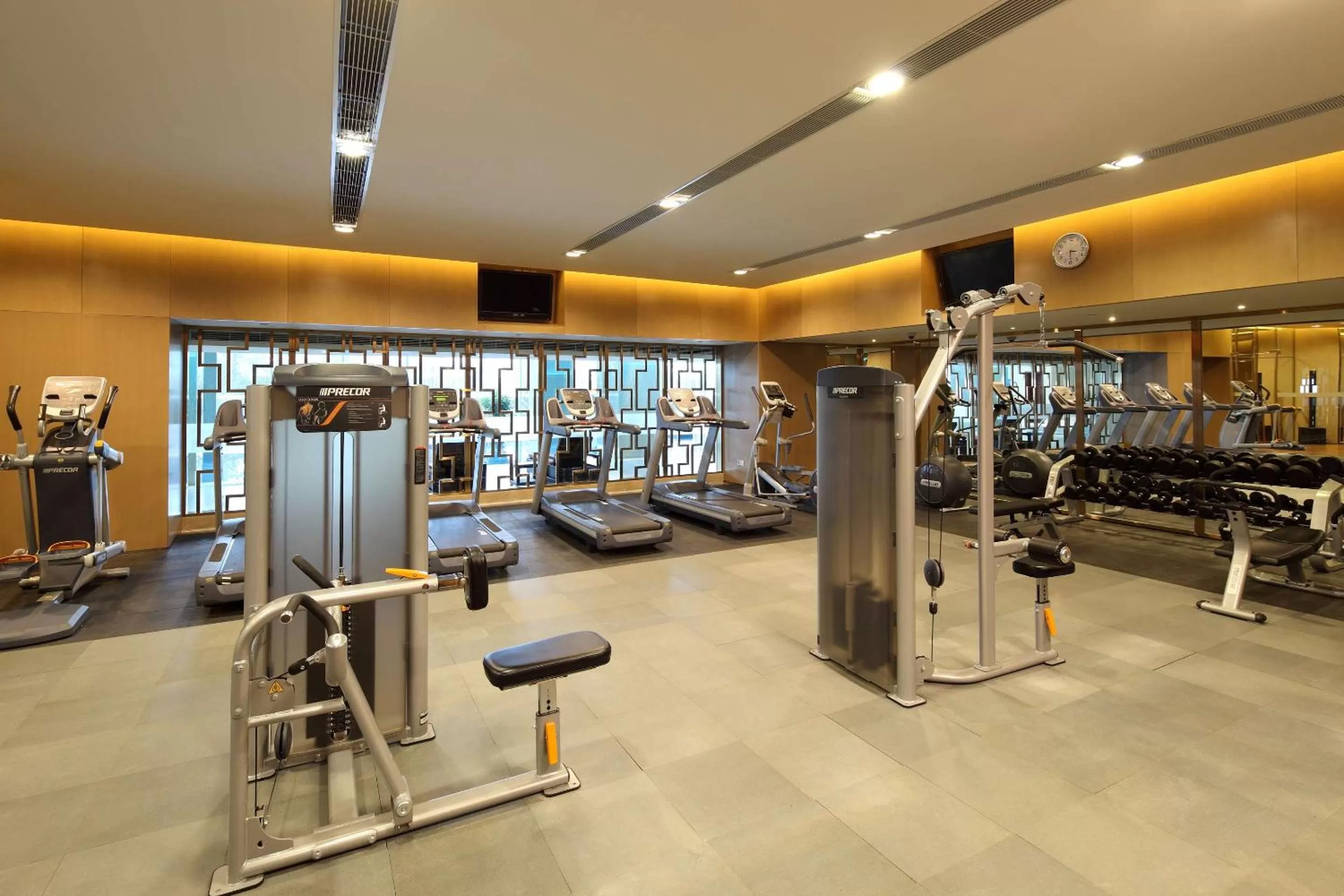 Fitness centre/facilities in Hilton Nanjing Riverside