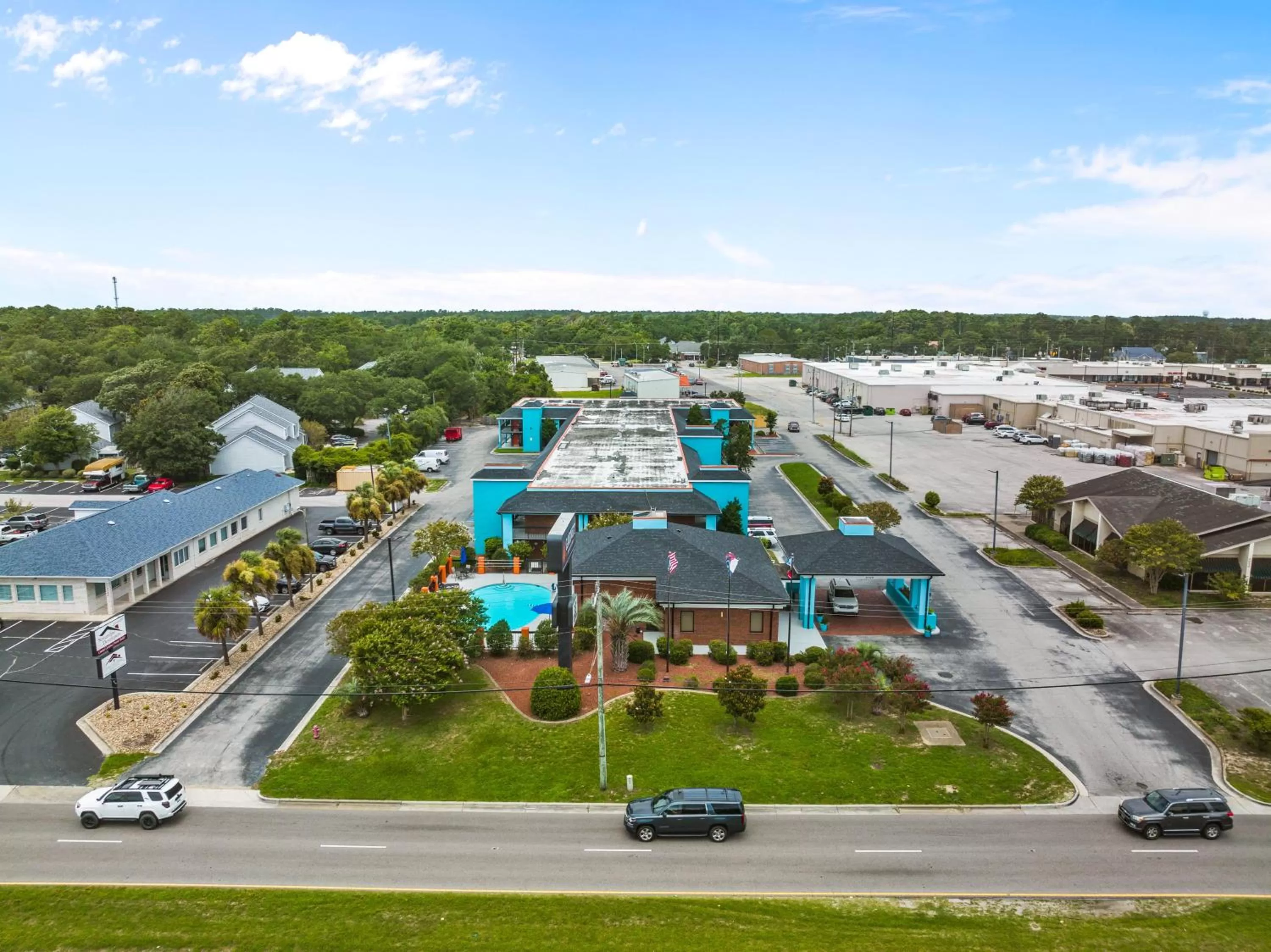 Bird's eye view in Garnet Inn & Suites, Morehead City near Atlantic Beach