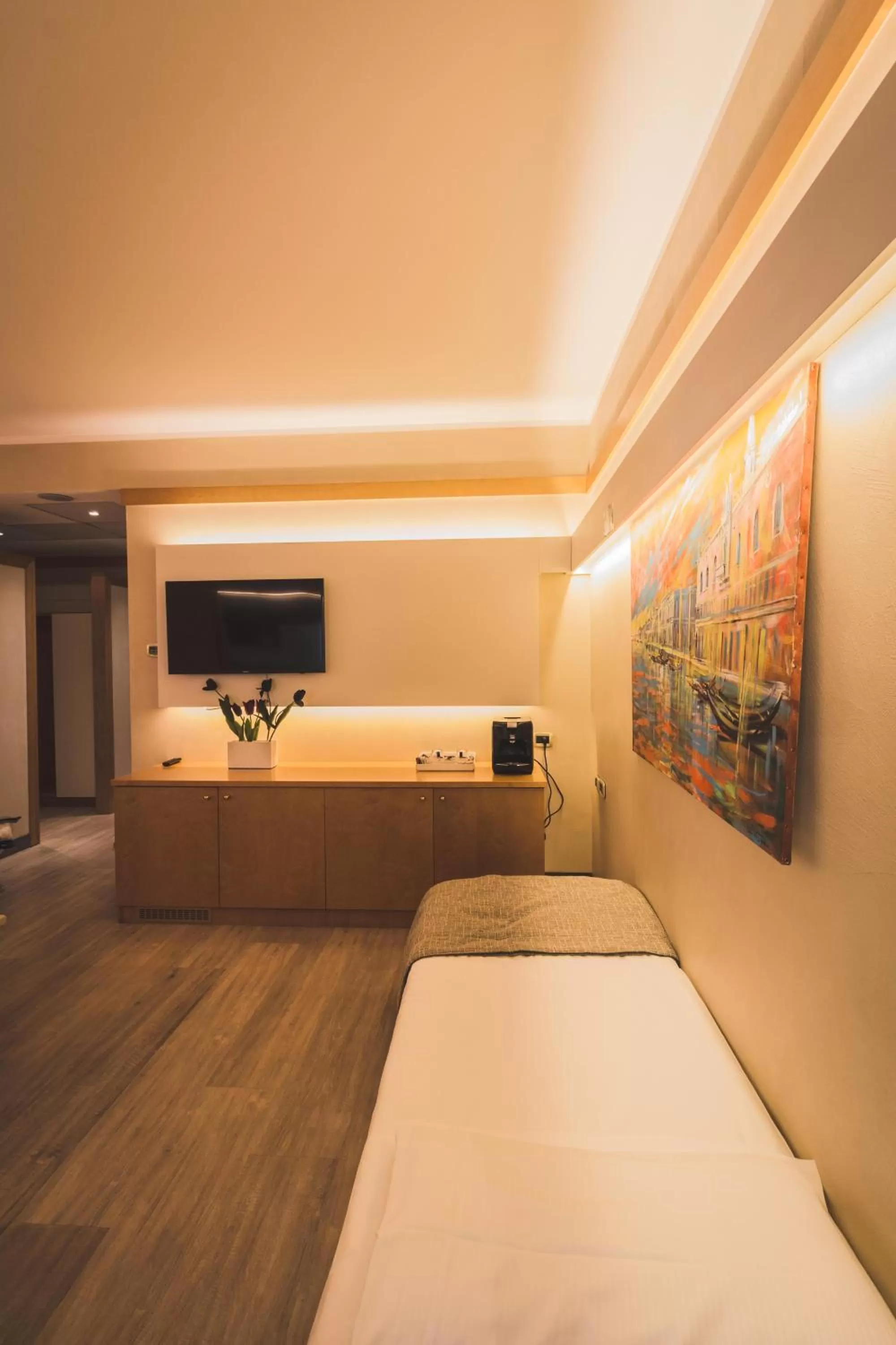 Bed in Park Hotel Ai Pini & Restaurant Ai Pini