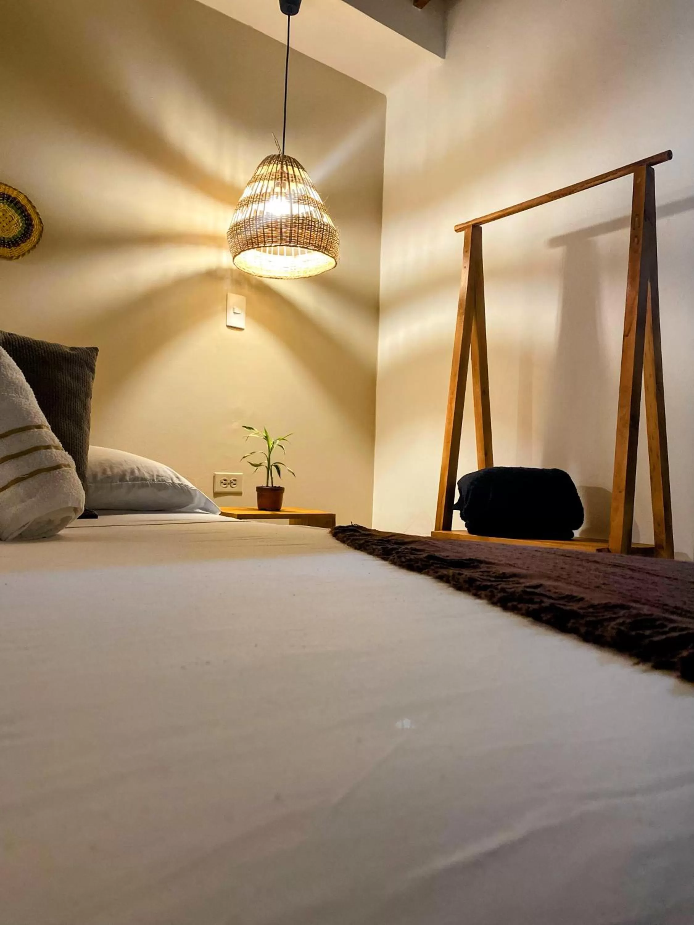 Bed in Luum Guest House