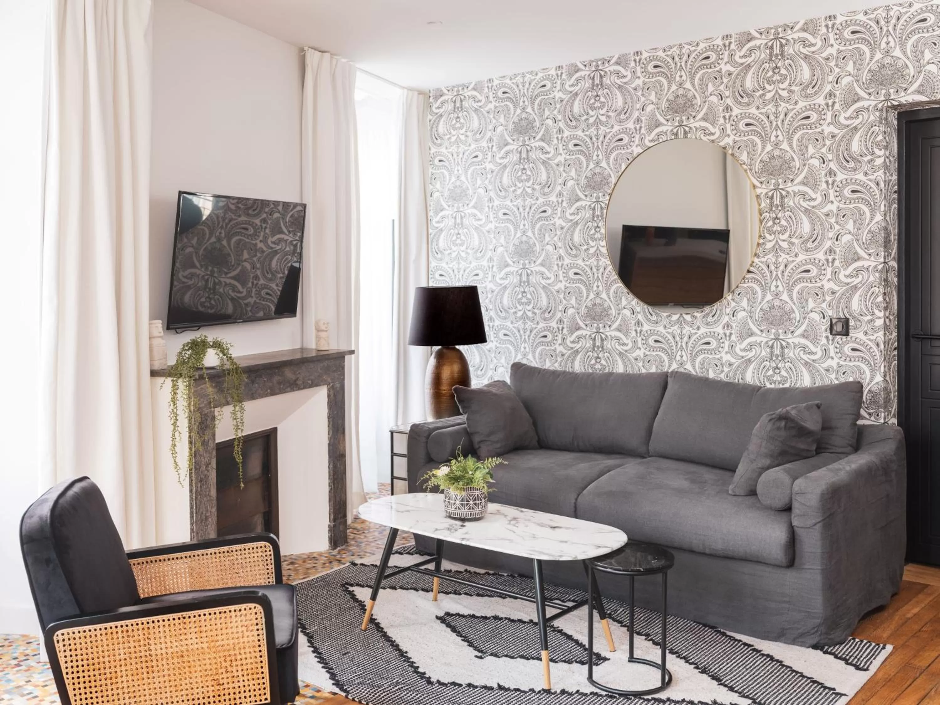 Living room in Maisons du Monde Hotel & Suites - Nantes