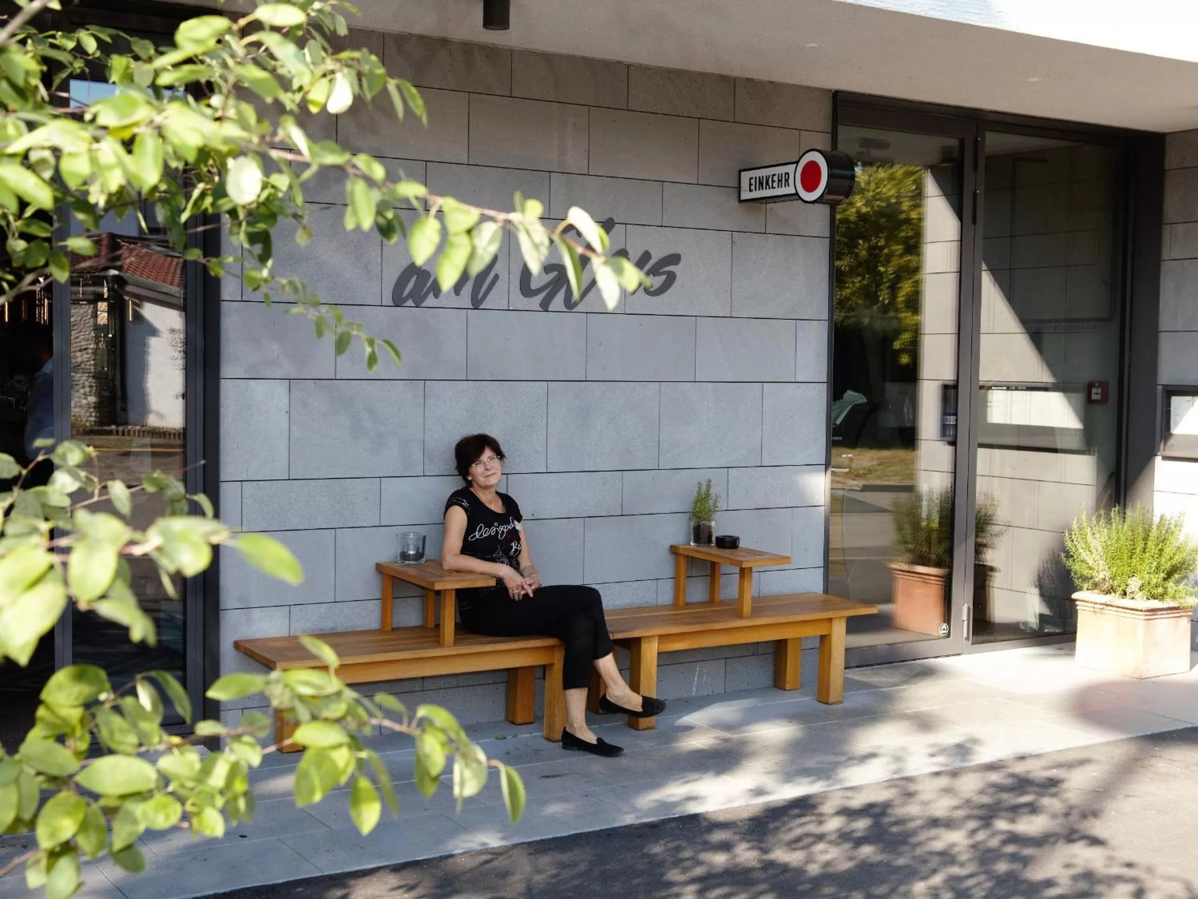 Balcony/Terrace in Radhotel am Gleis