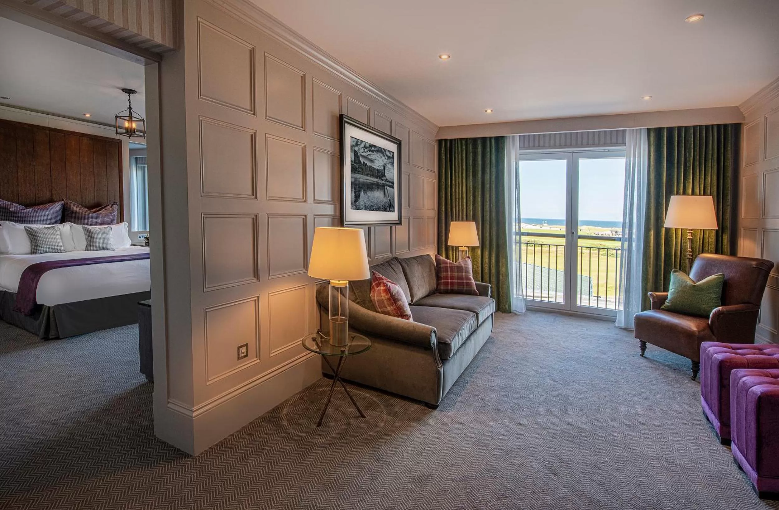 Bed in Old Course Hotel St Andrews