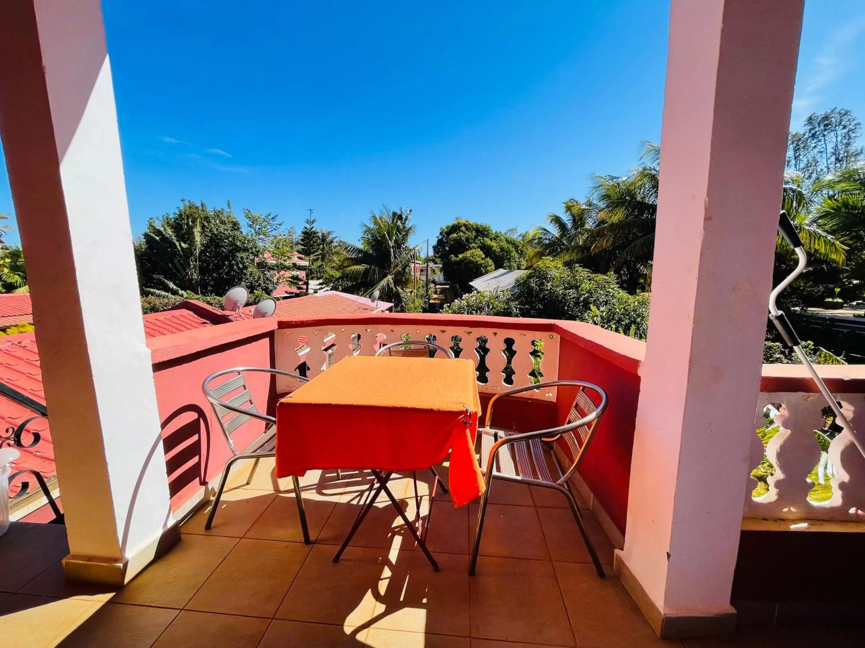 Balcony/Terrace in Régina Lodge Diégo Suarez Madagascar