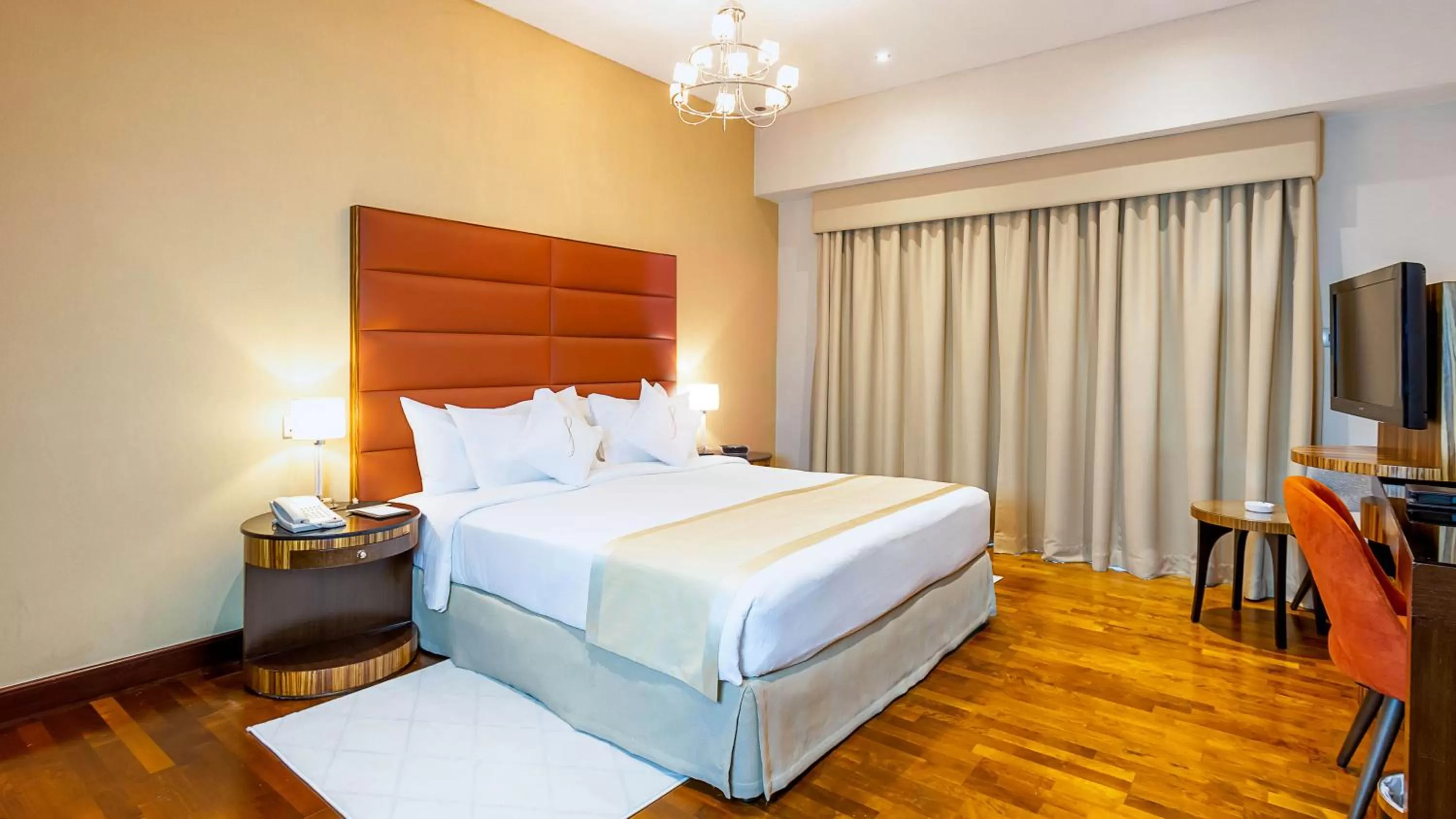 Bedroom, Bed in City Premiere Hotel Apartments - Dubai