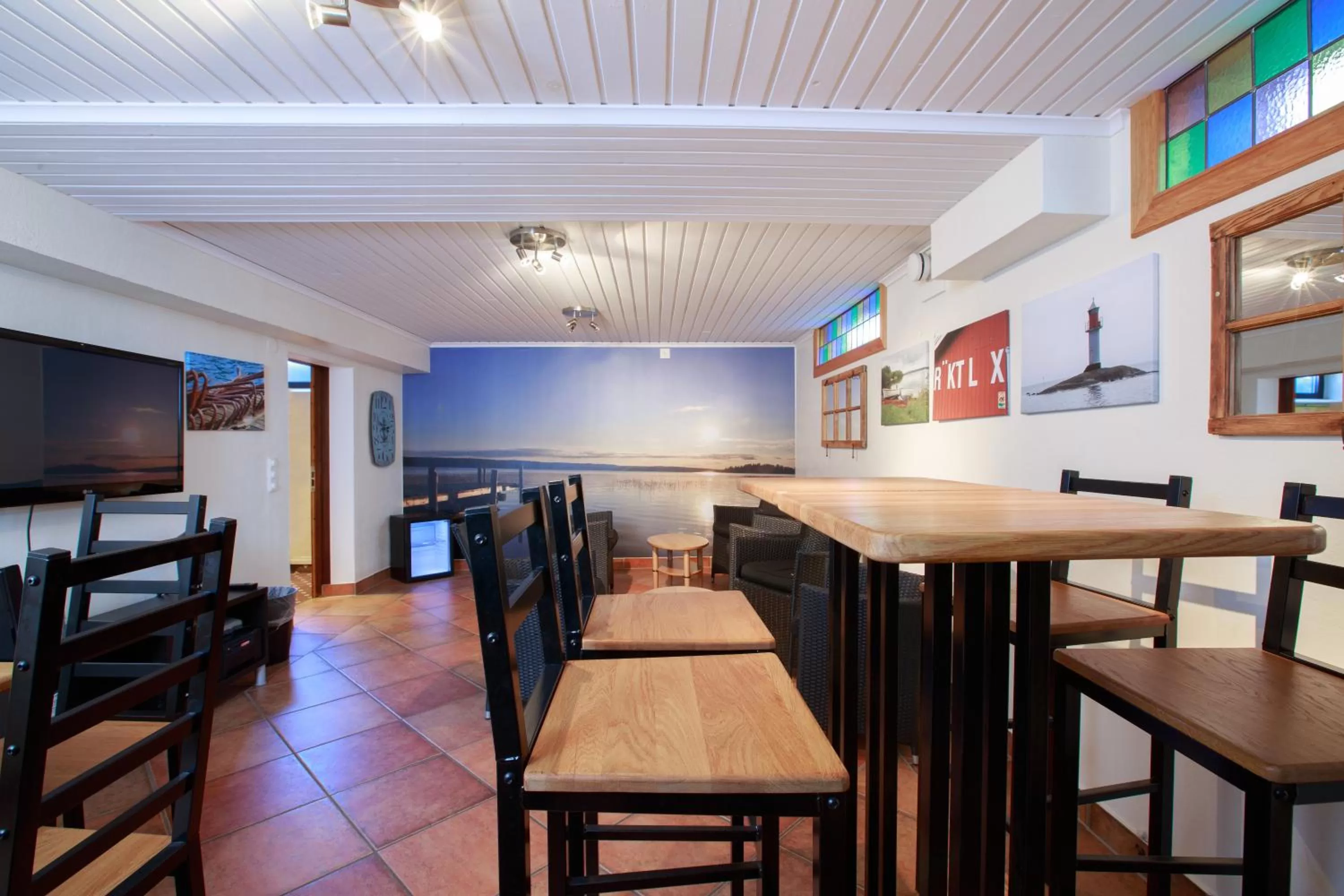 Communal lounge/ TV room in Best Western Centralhotellet