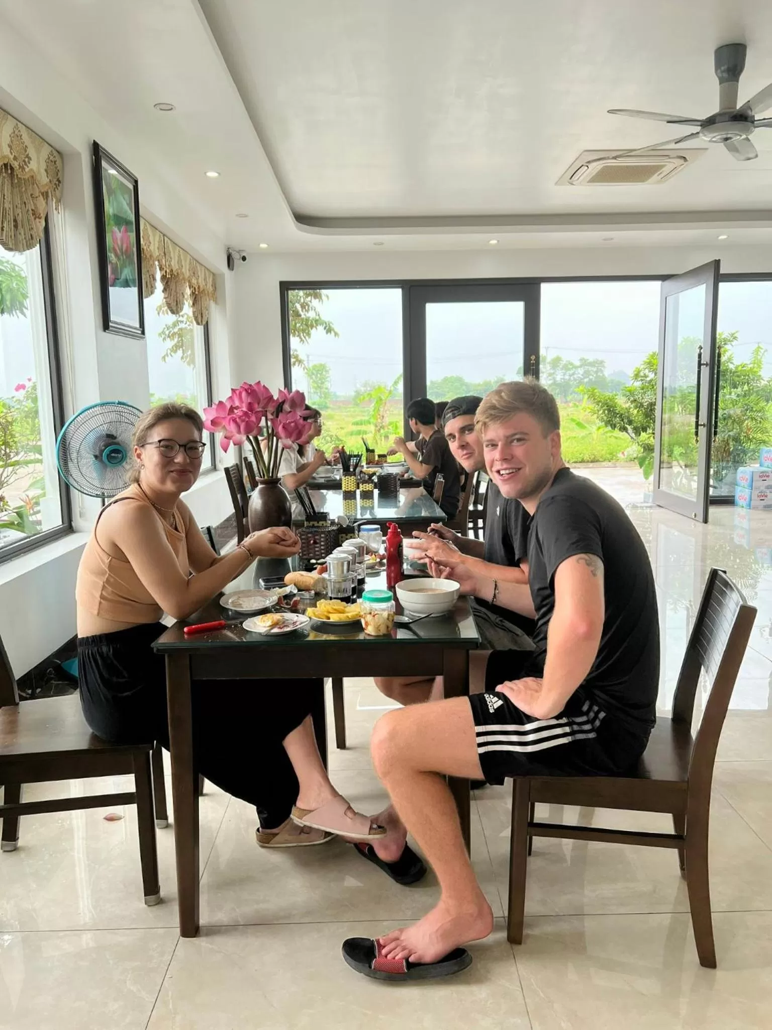 People in Lotus Hotel Ninh Bình