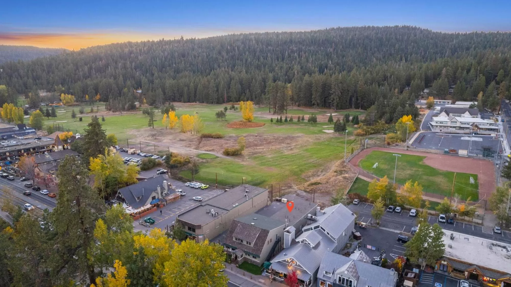 Property building in Mother Nature's Inn