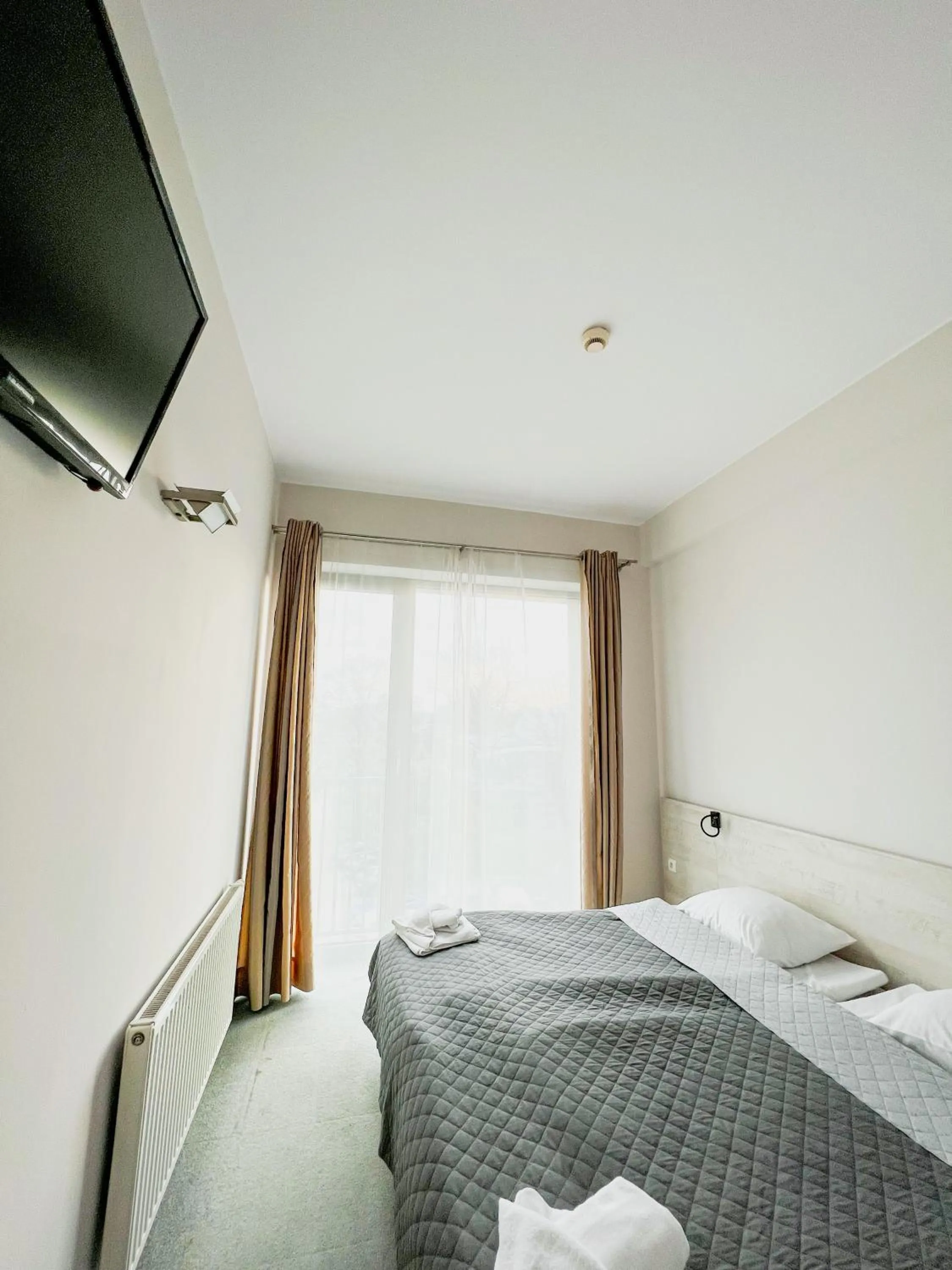 Bed in Hotel Poleski