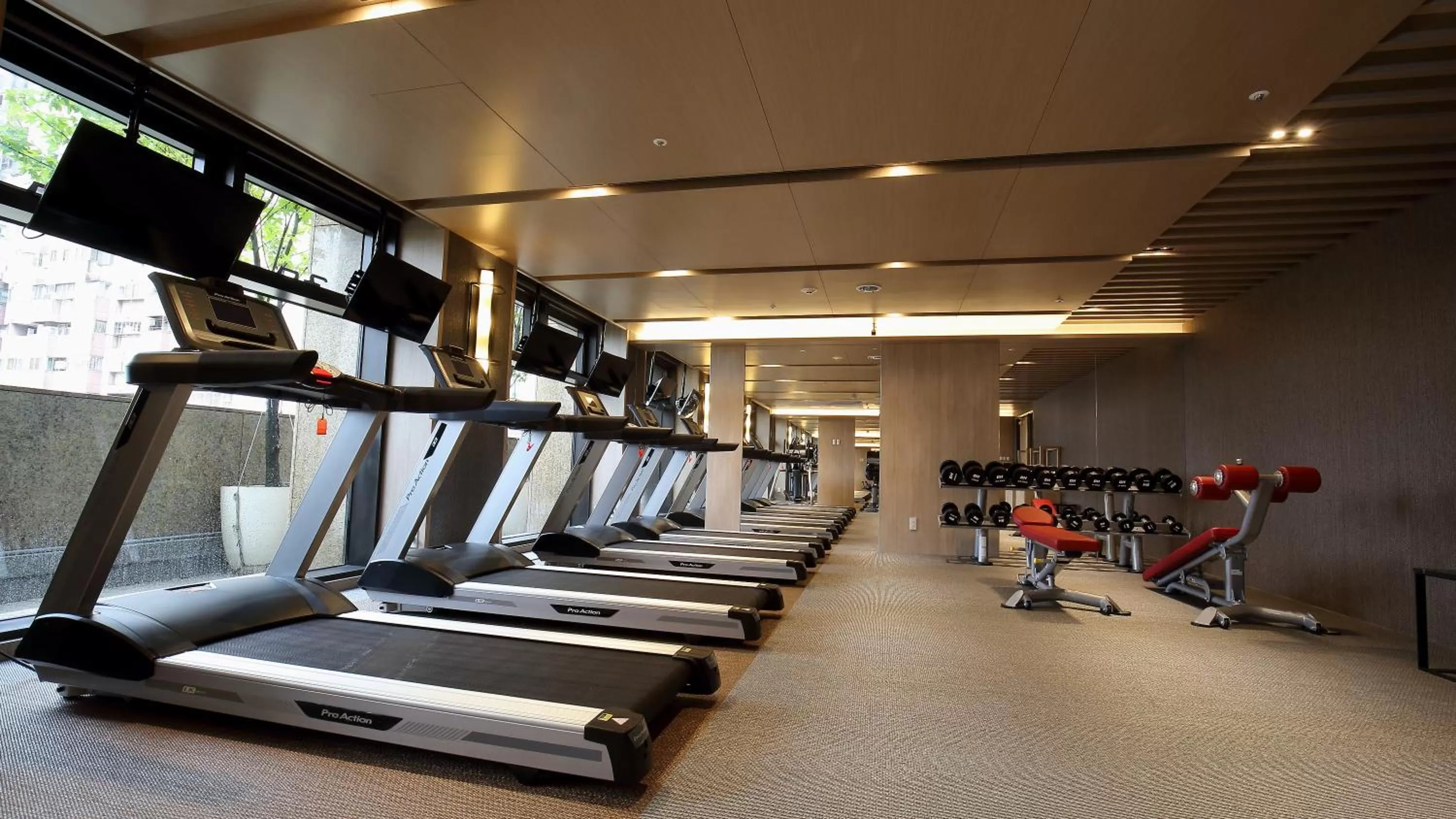 Fitness centre/facilities in Kloud Hotel