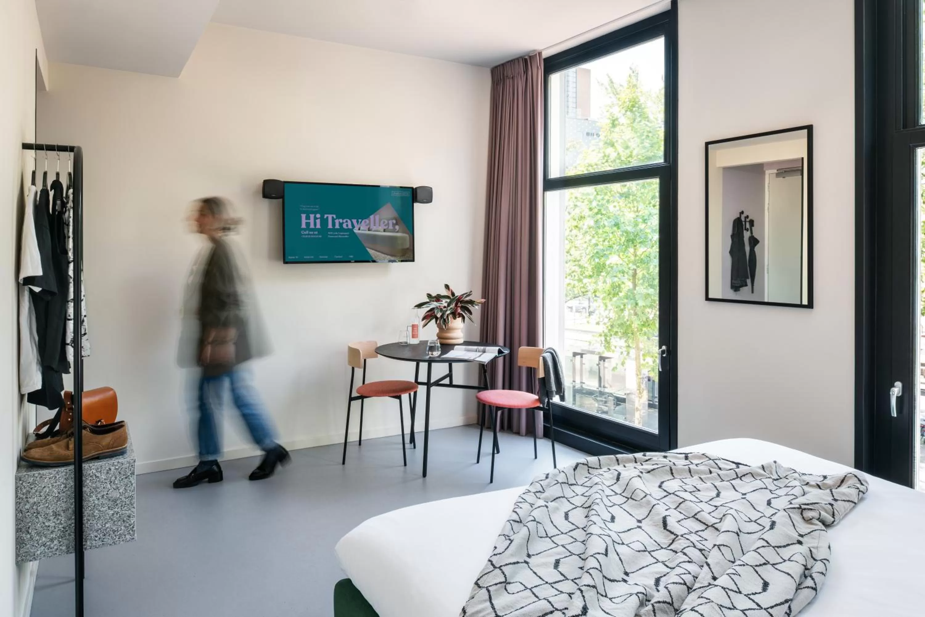 Bedroom, Bed in Hotel Unplugged