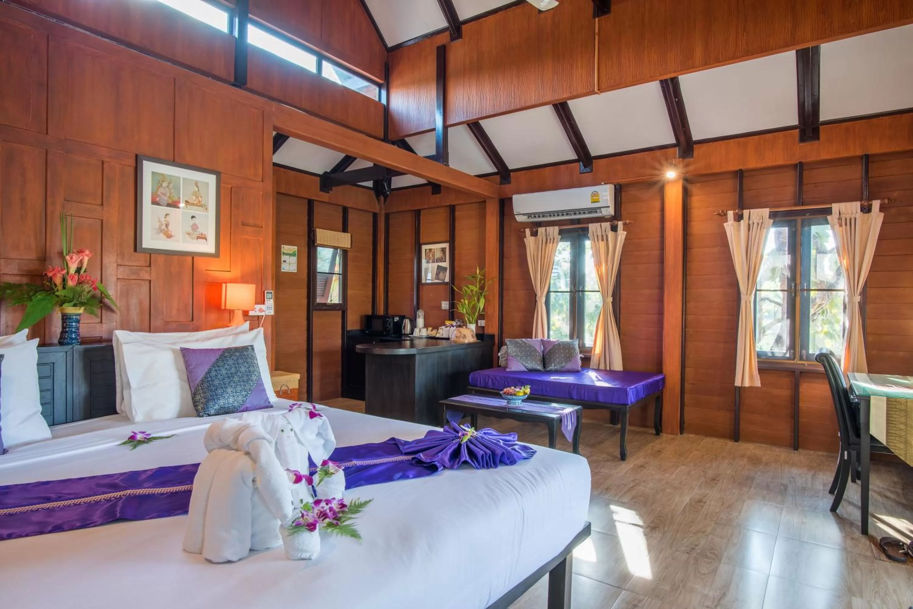 Bedroom in ThaiLife Wellness & Meditation Resort- SHA Plus