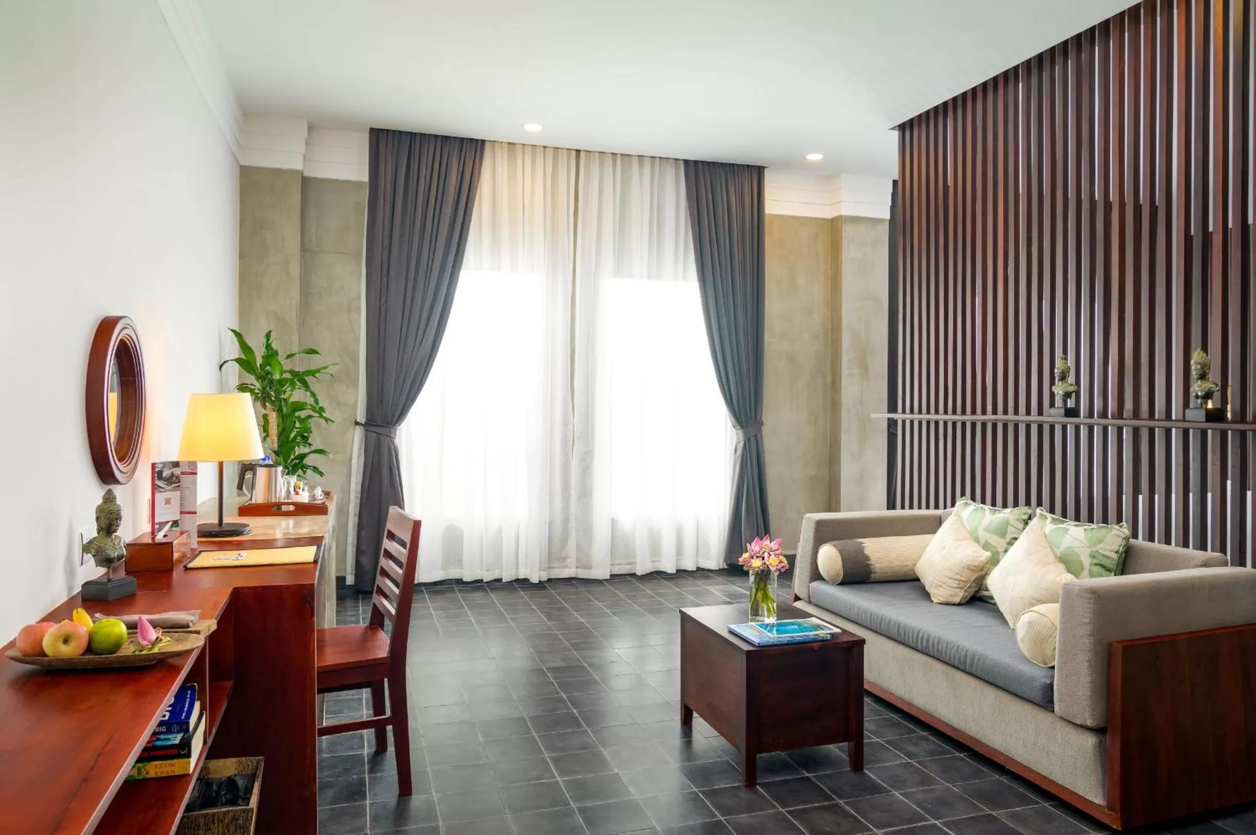 Living room in Sabara Angkor Resort & Spa