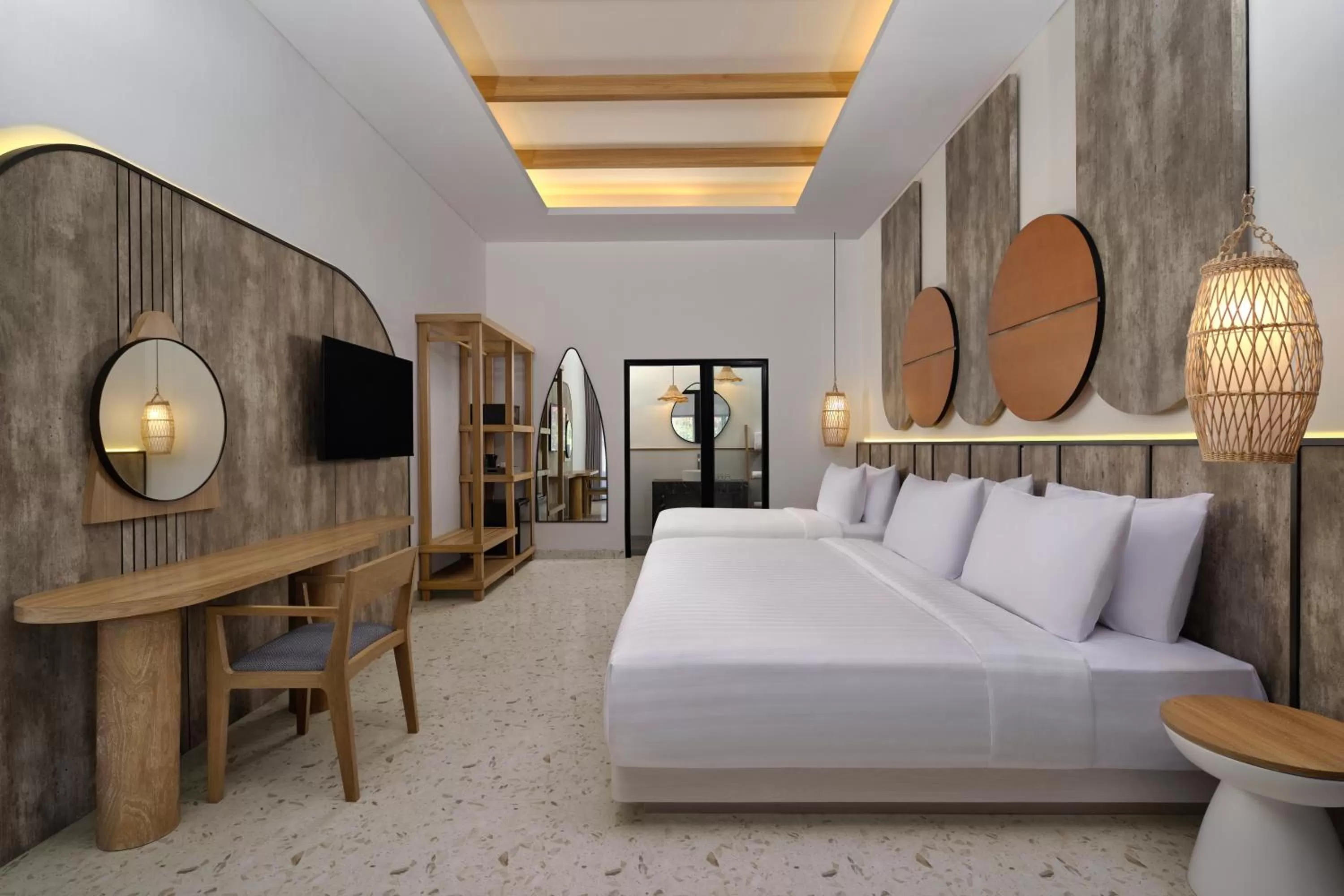 Bedroom, Bed in Jambuluwuk Oceano Gili Trawangan