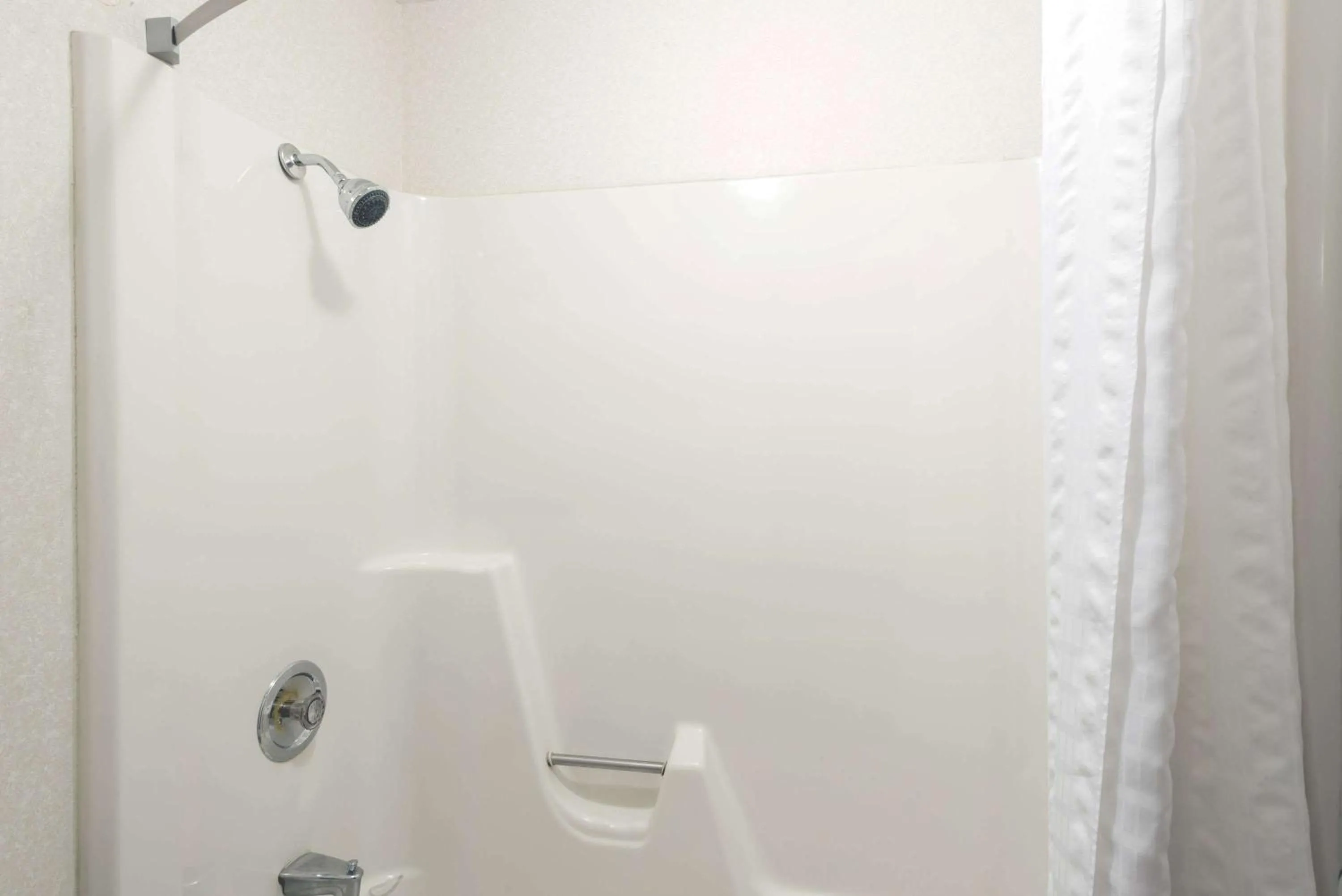 Bathroom in Super 8 by Wyndham White River Junction