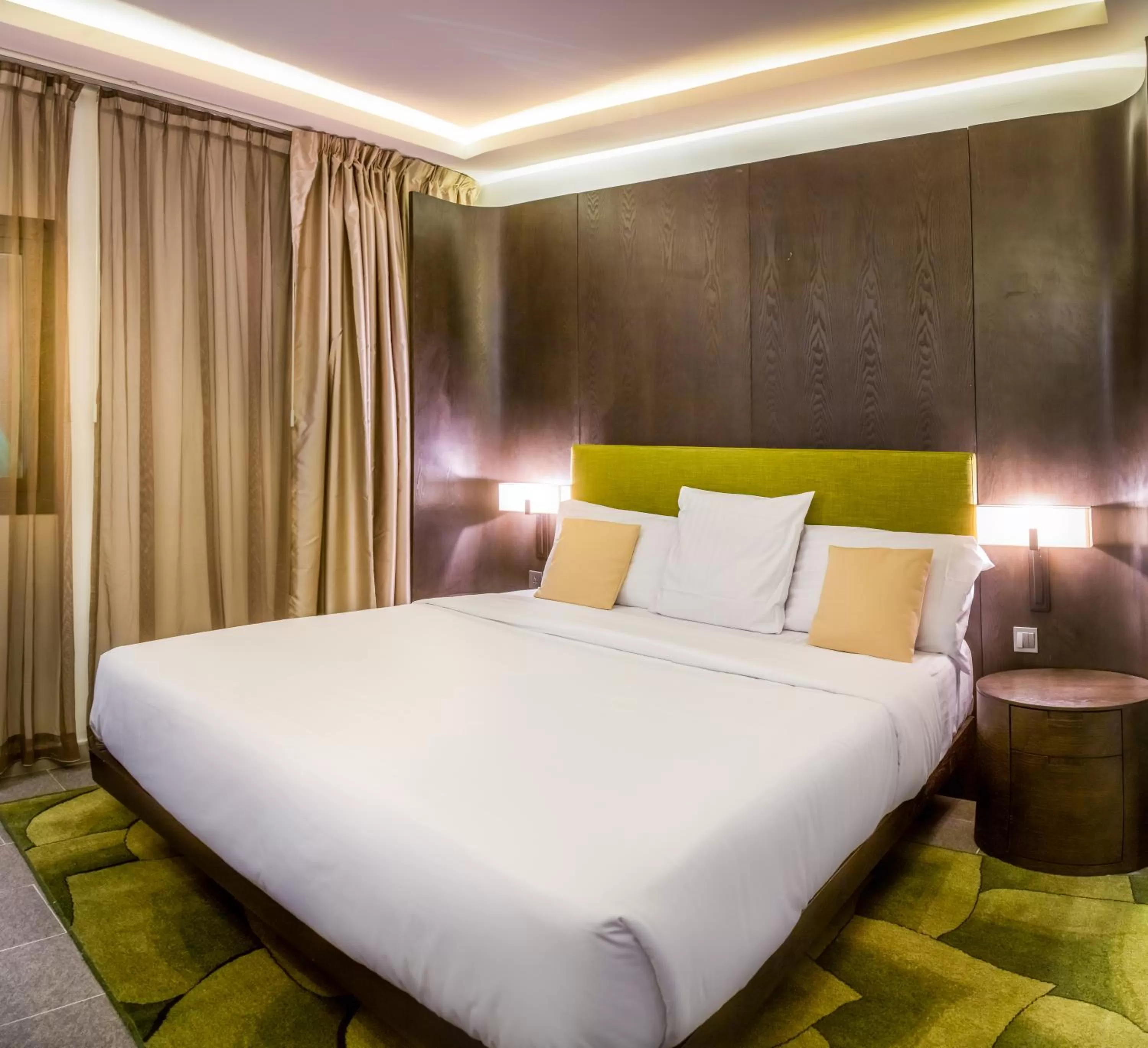 Bedroom, Bed in Azalaï Hôtel Nouakchott