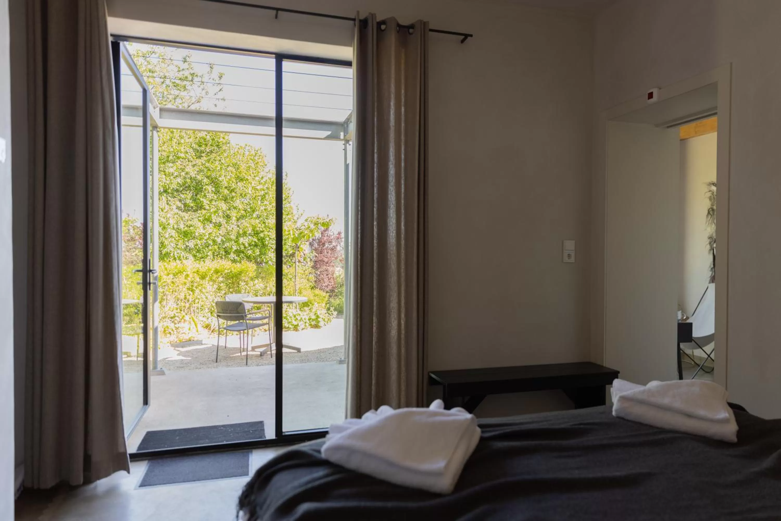 Bed in Domein Holset BruisendWijnHuis