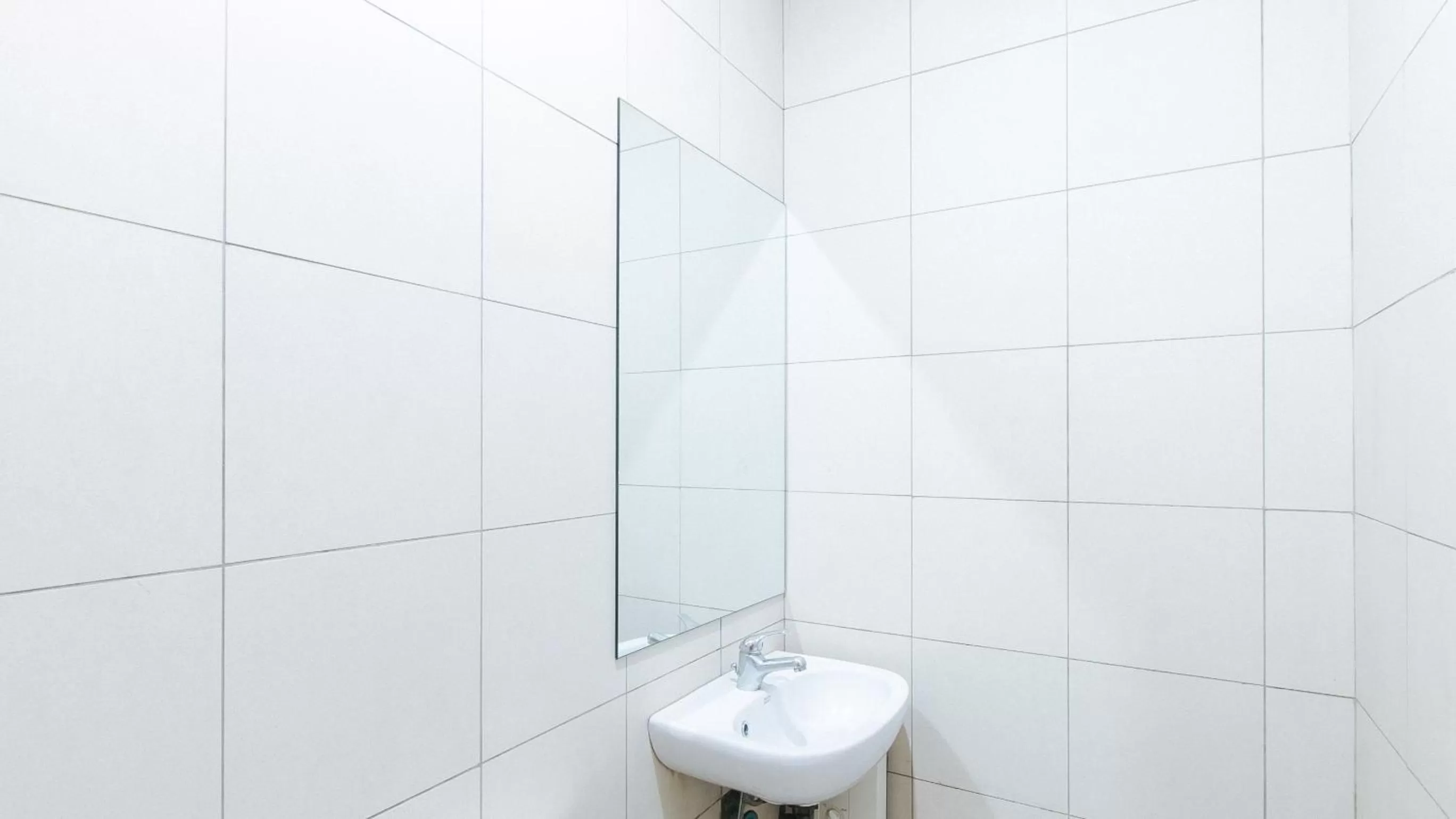 Bathroom in Sans Hotel Laperal Manila