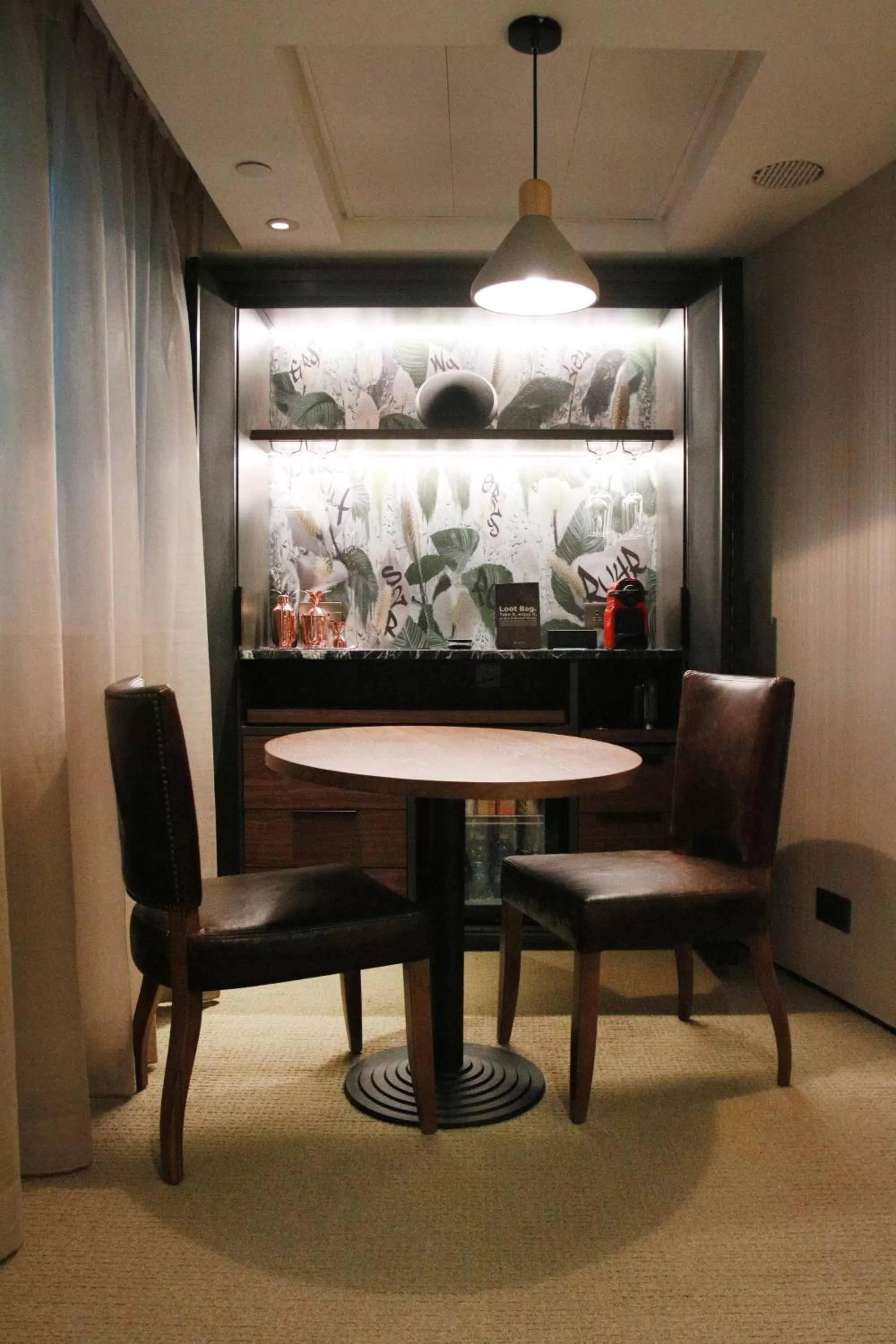 Seating area in Ovolo Central