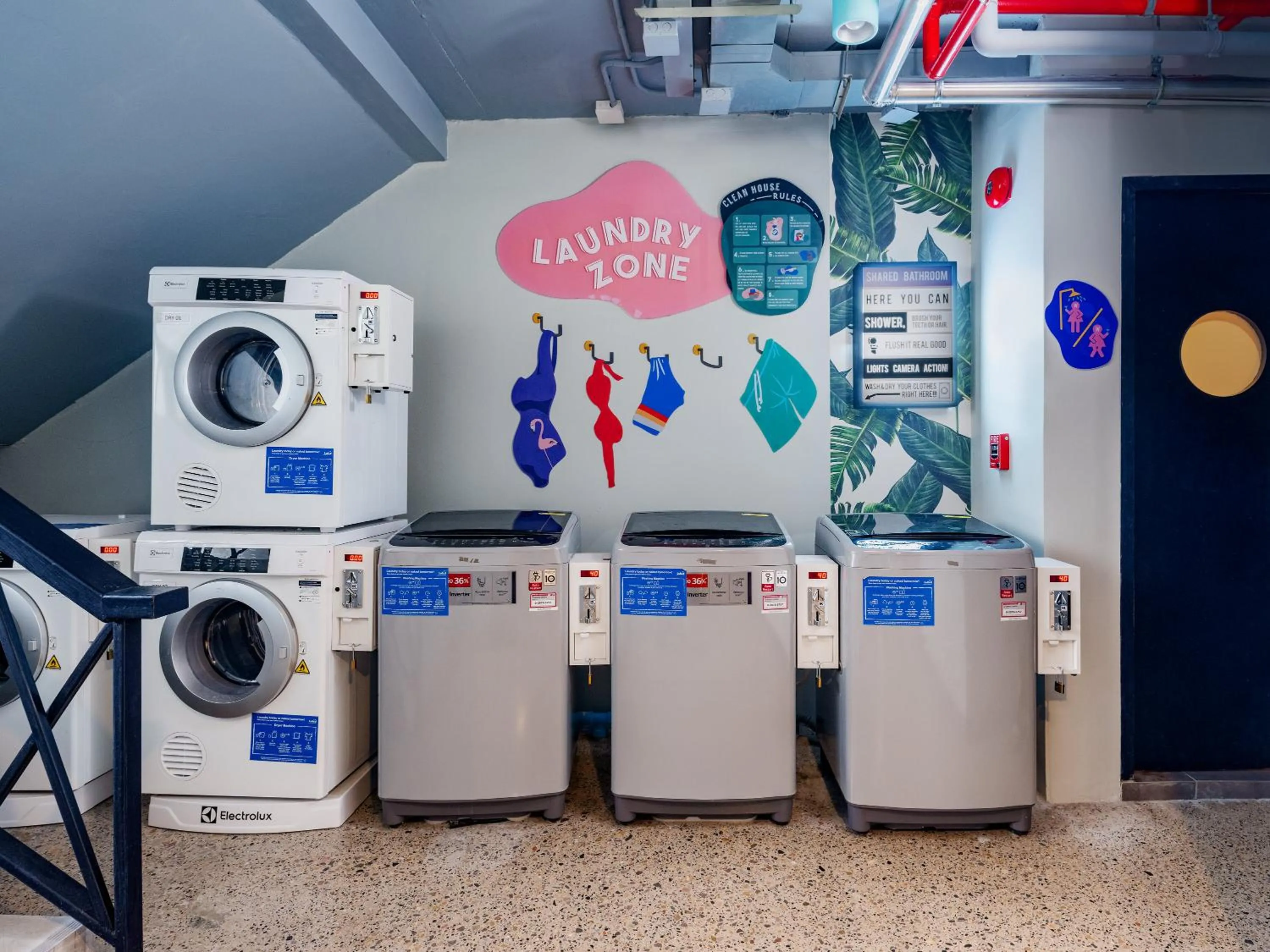 Area and facilities in Lub d Koh Samui Chaweng Beach - Beachfront & Vibrant Social Vibe