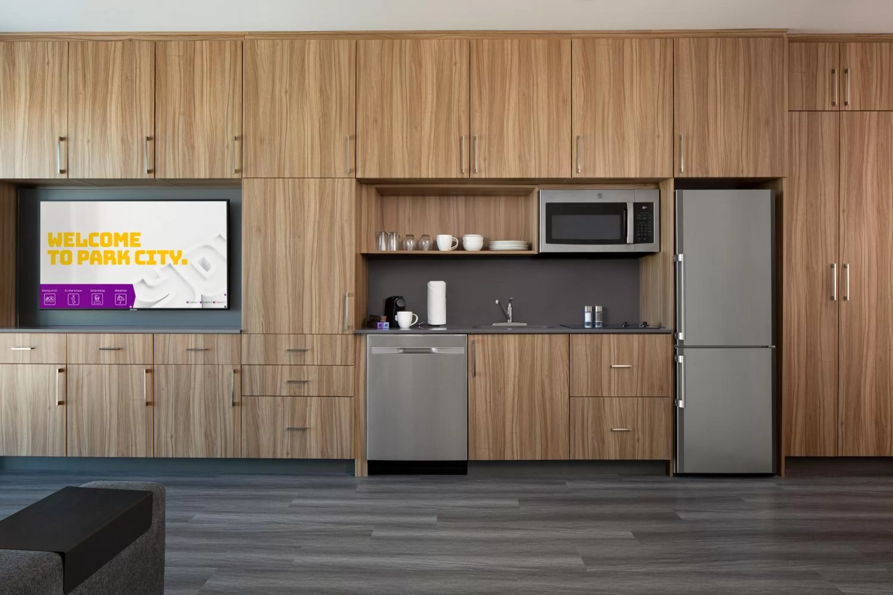 TV and multimedia in YOTELPAD Park City