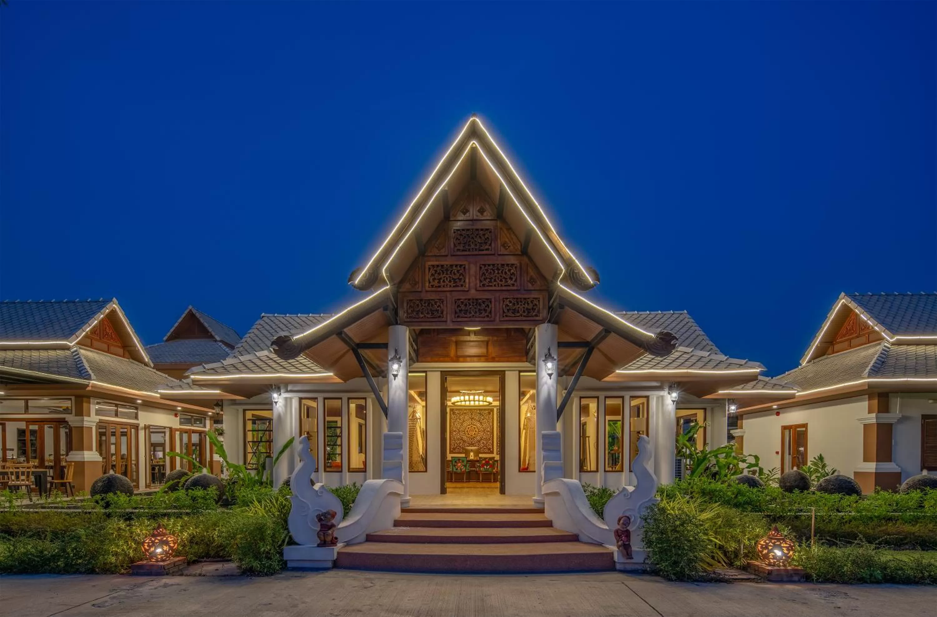 Property building in Lanna Deer Resort Chiang Mai