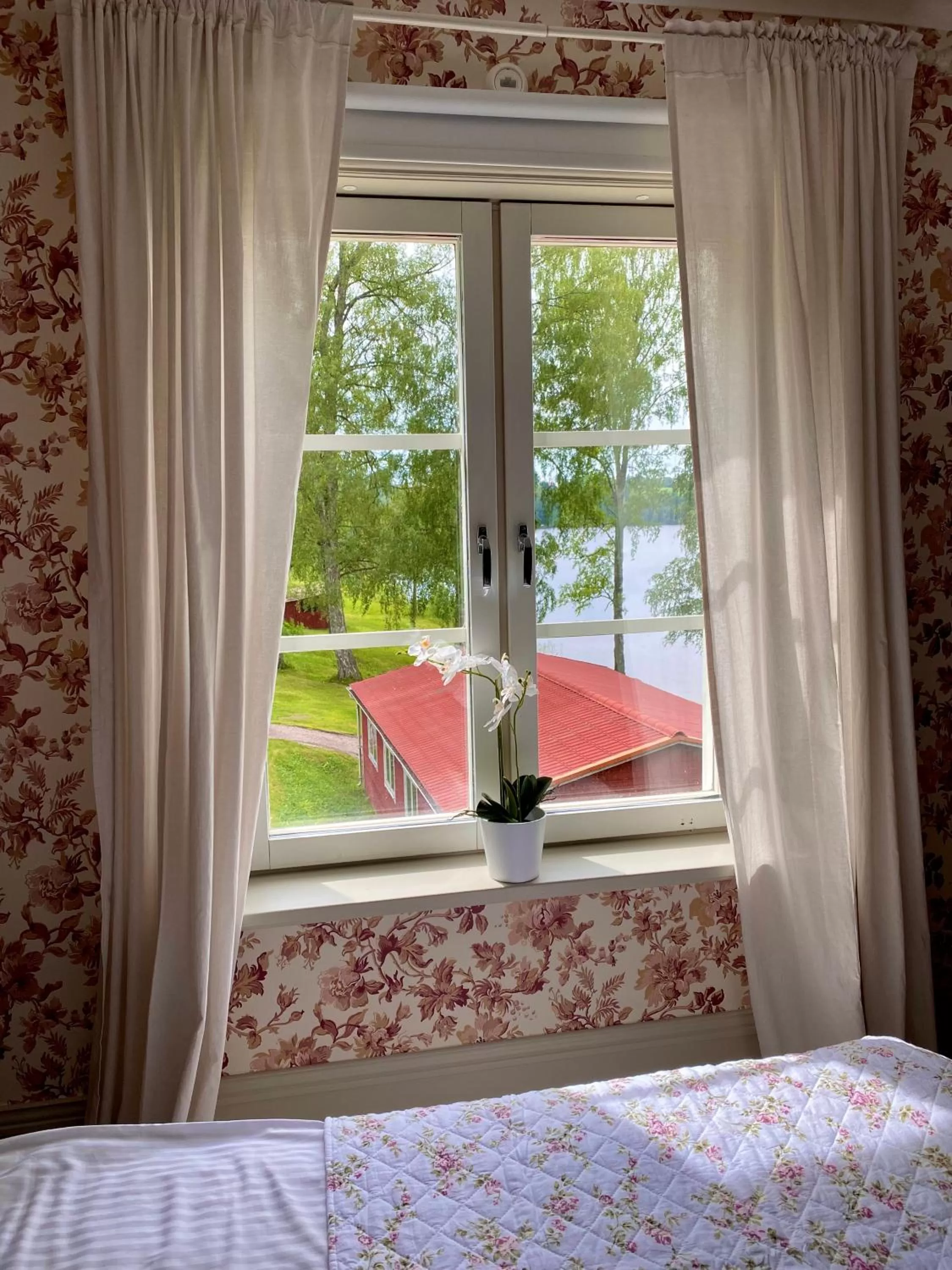 Bed in Villa Fryksta