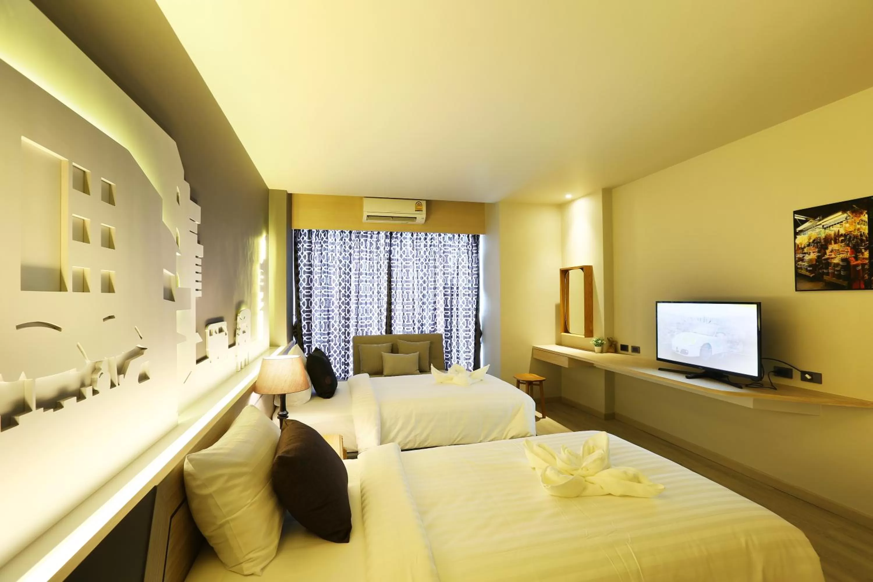 Photo of the whole room, Bed in Hatyai Signature Hotel