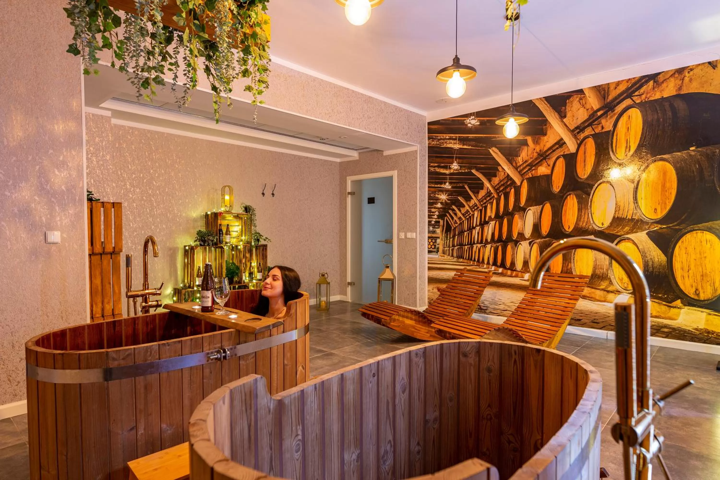 Spa and wellness centre/facilities in Hotel Verde Montana Wellness & Spa