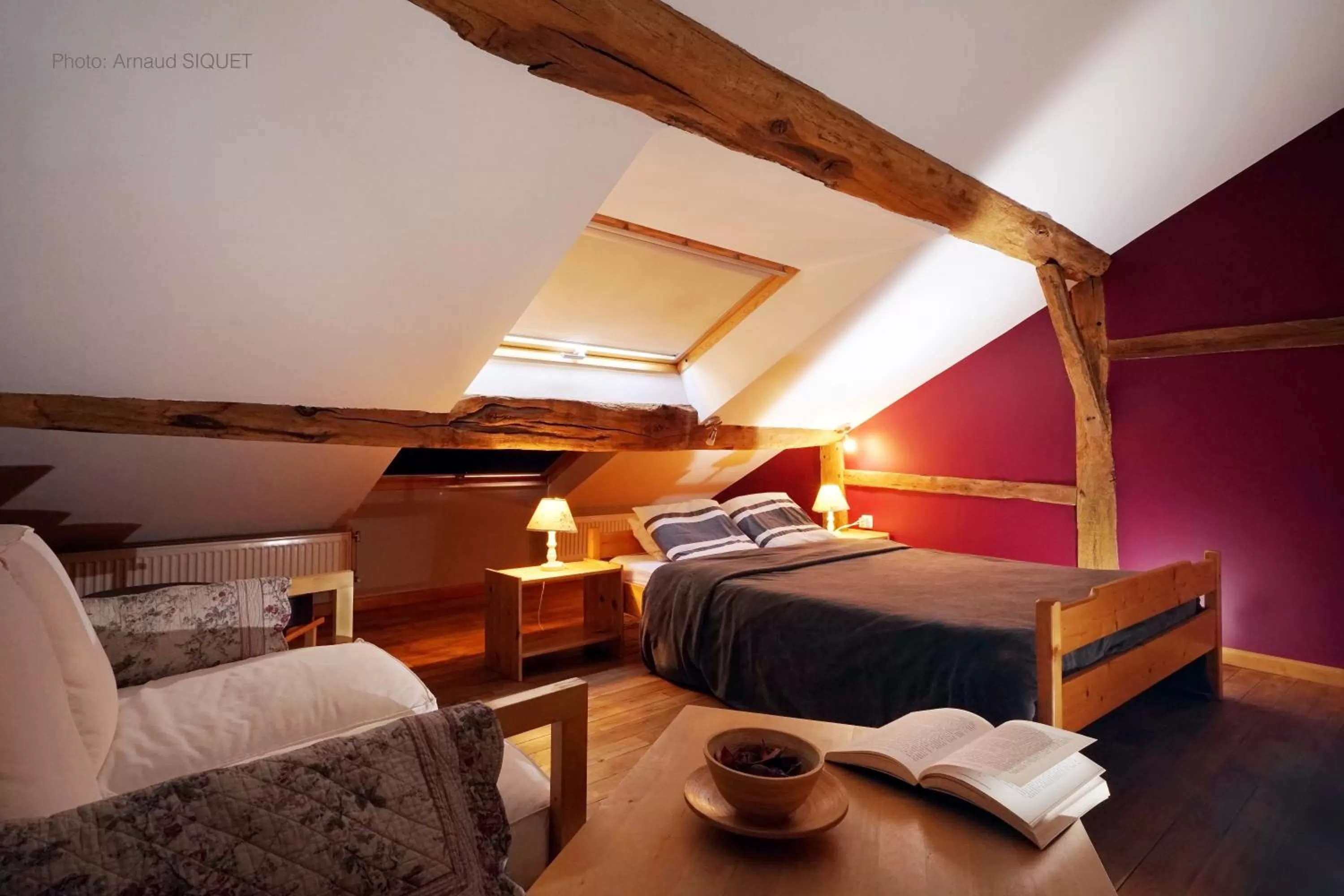 Photo of the whole room, Bed in ferme st martin