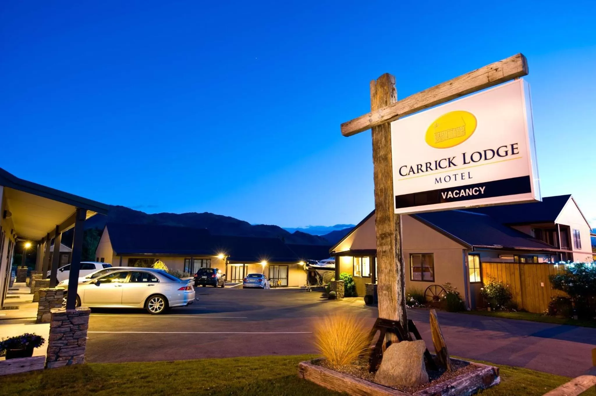 Property building in Carrick Lodge Motel