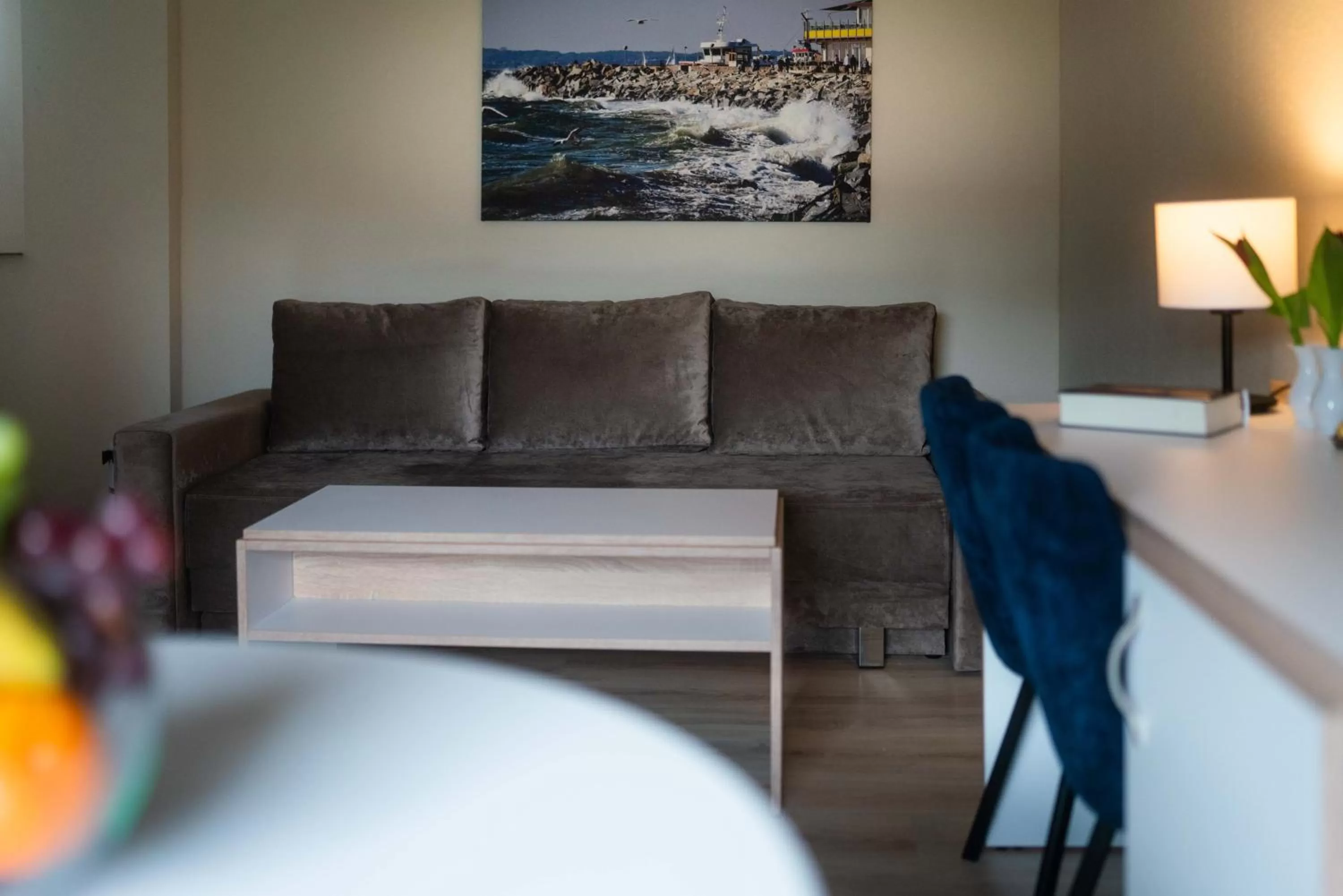 Living room in Aparthotel Stralsund Studios und Apartments