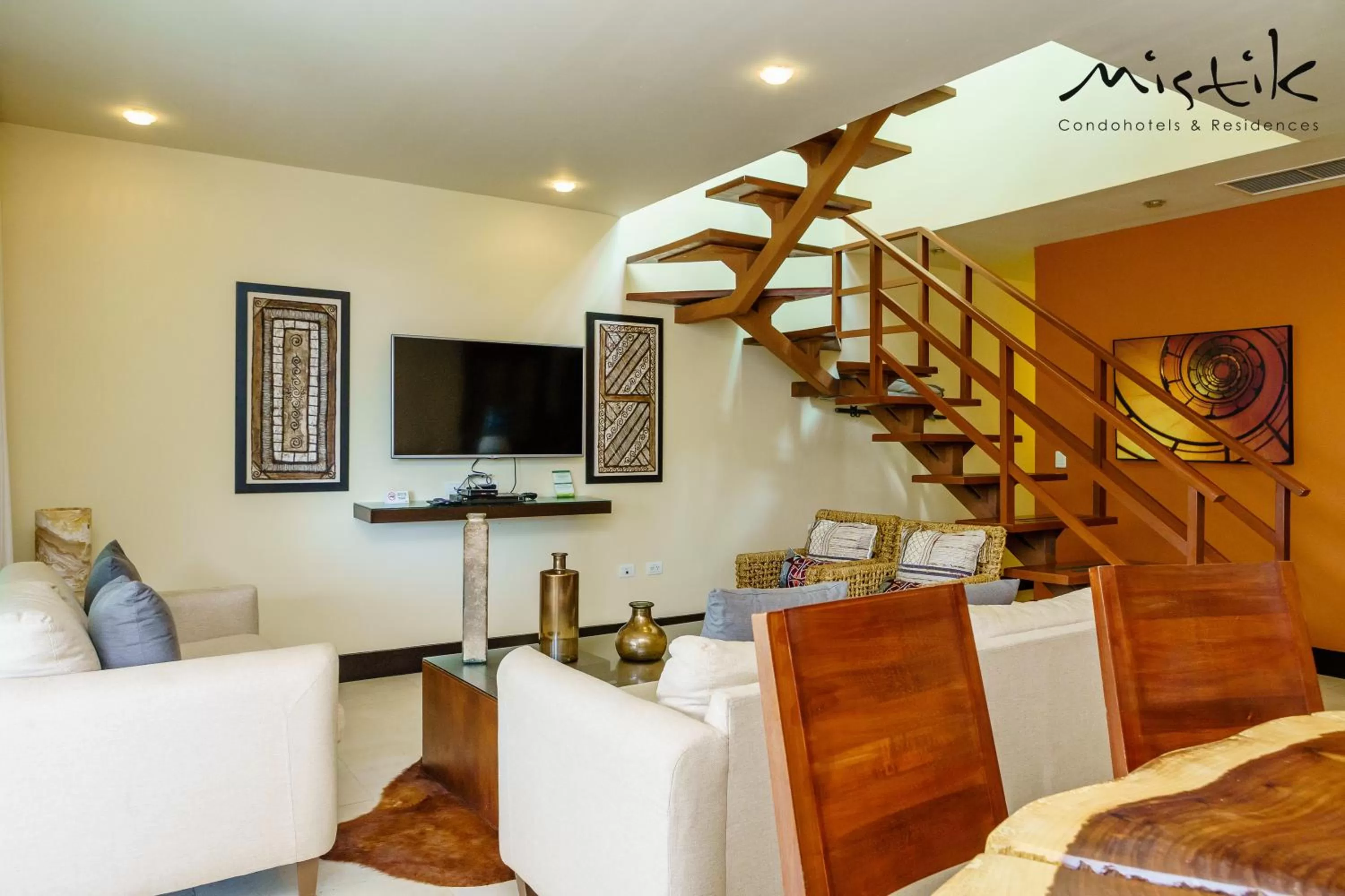 Living room in Pueblito Escondido by Mistik Vacation Rentals