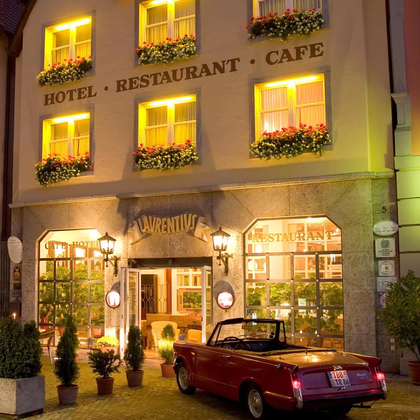 Property building in Laurentius Boutique-Hotel & Restaurant