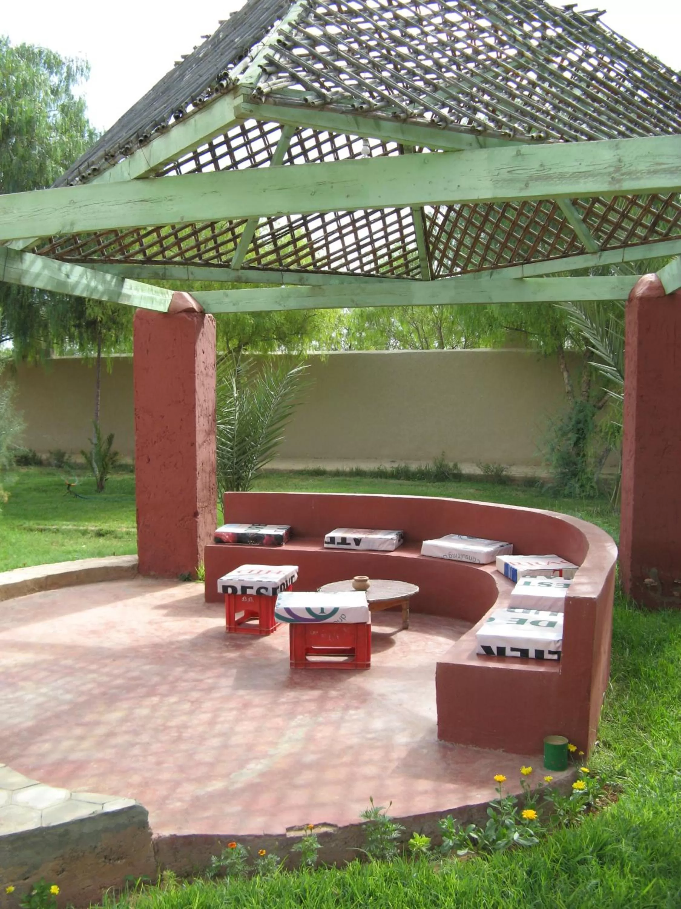 Patio in Auberge Tinit