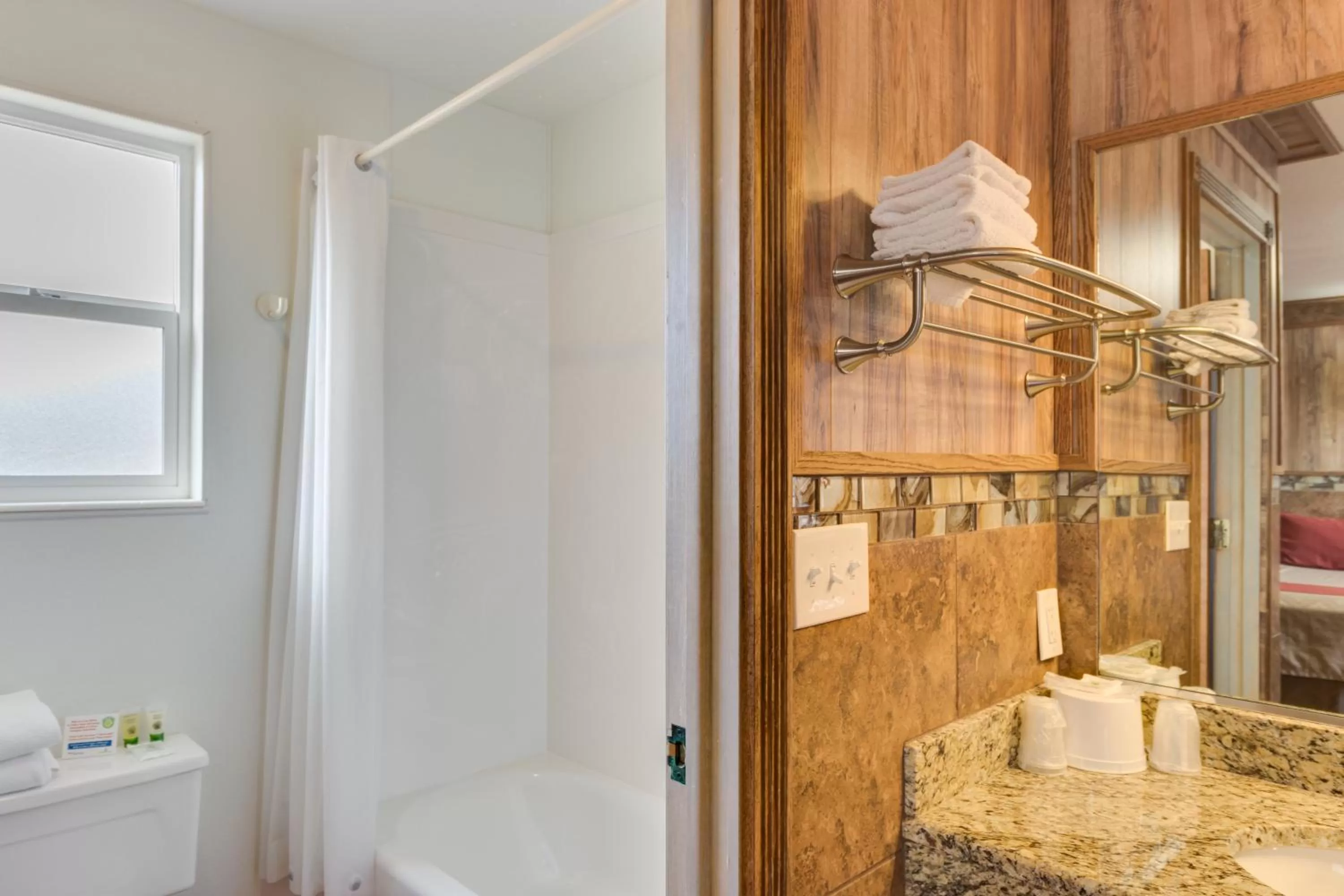 Bathroom in Zion Park Motel