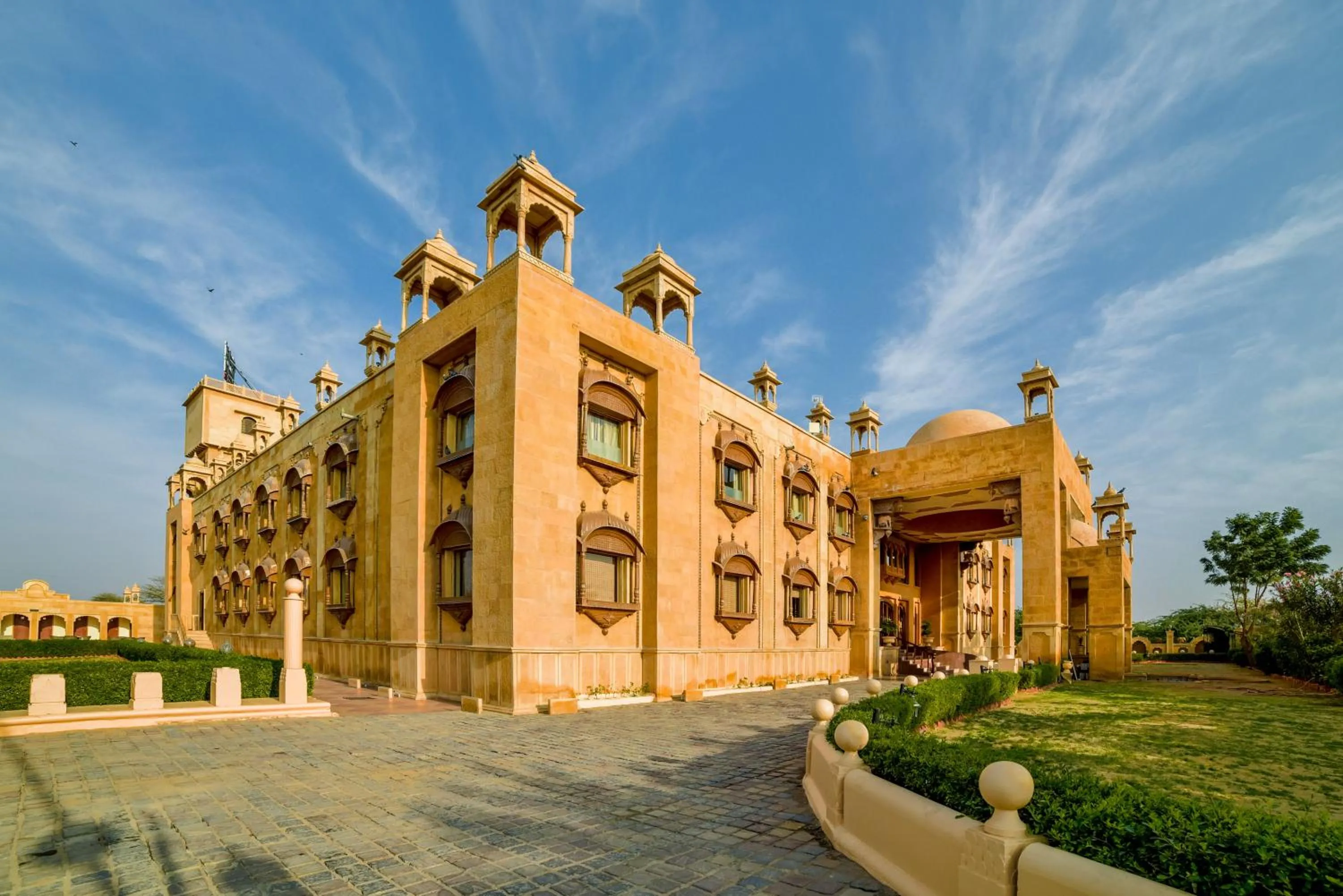 Property building in Chokhi Dhani The Palace Hotel