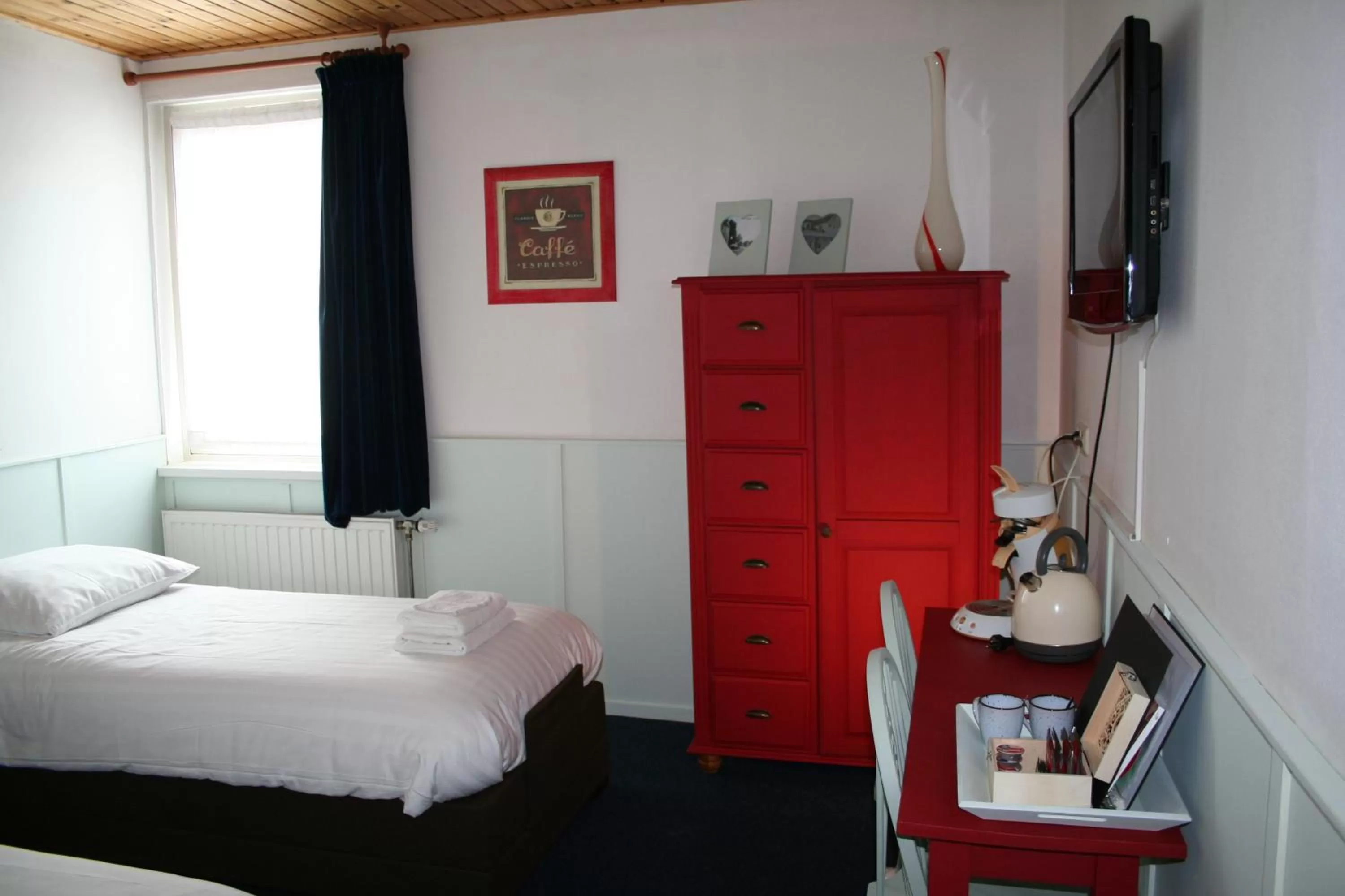 Bedroom, Bed in Hotel Verhoeven