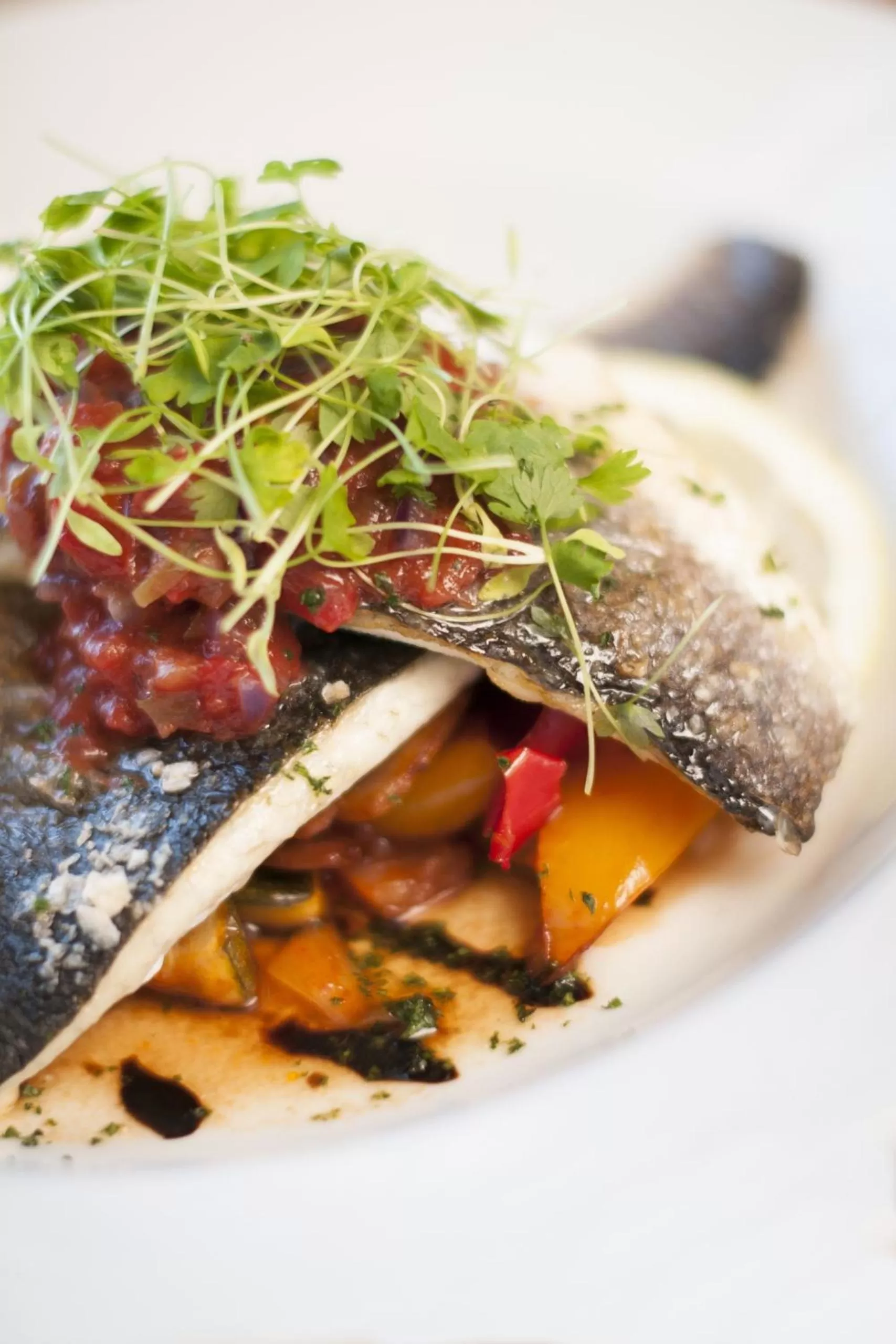 Food and drinks in The Boathouse