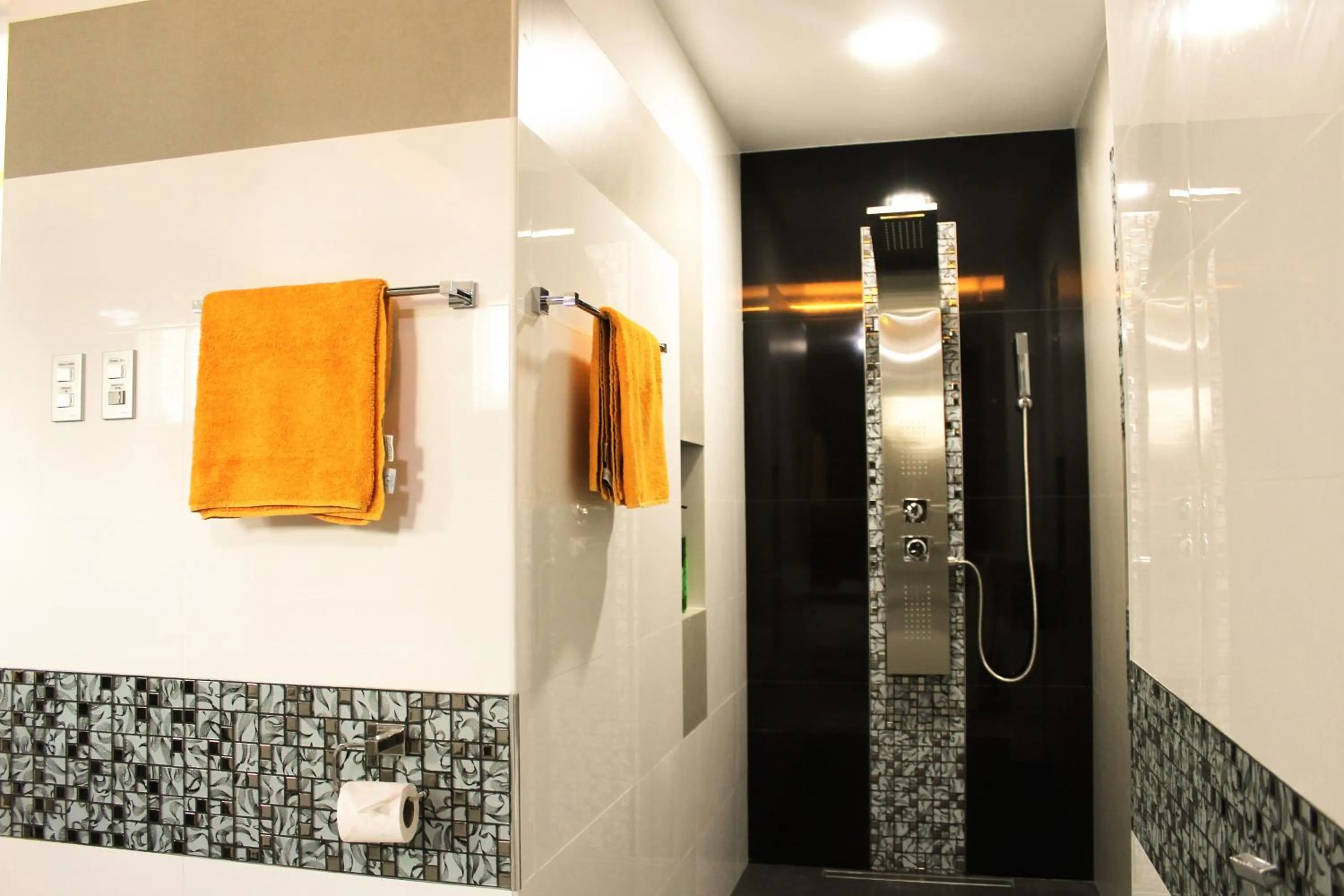 Bathroom in Lalaguna Villas Luxury Dive Resort and Spa