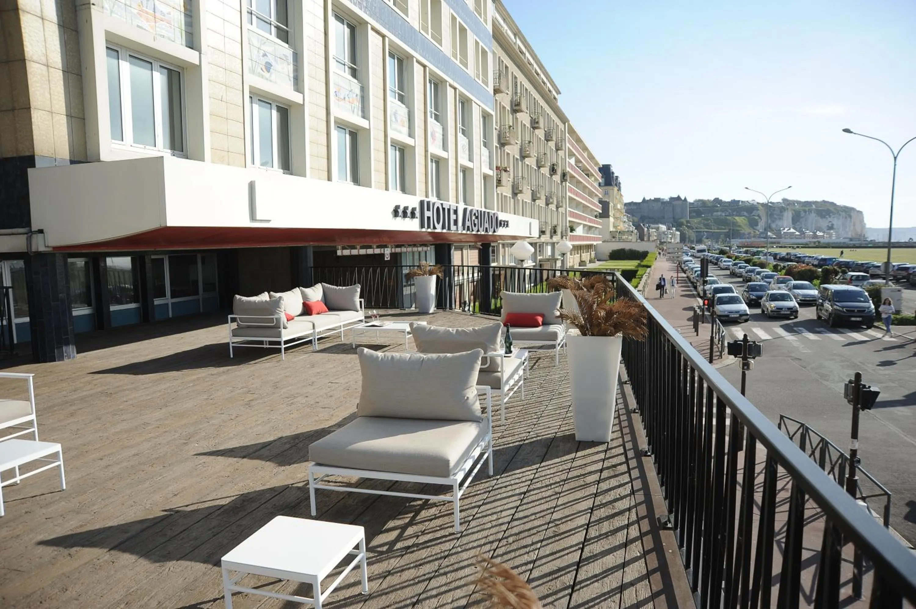 Patio in Hotel Aguado