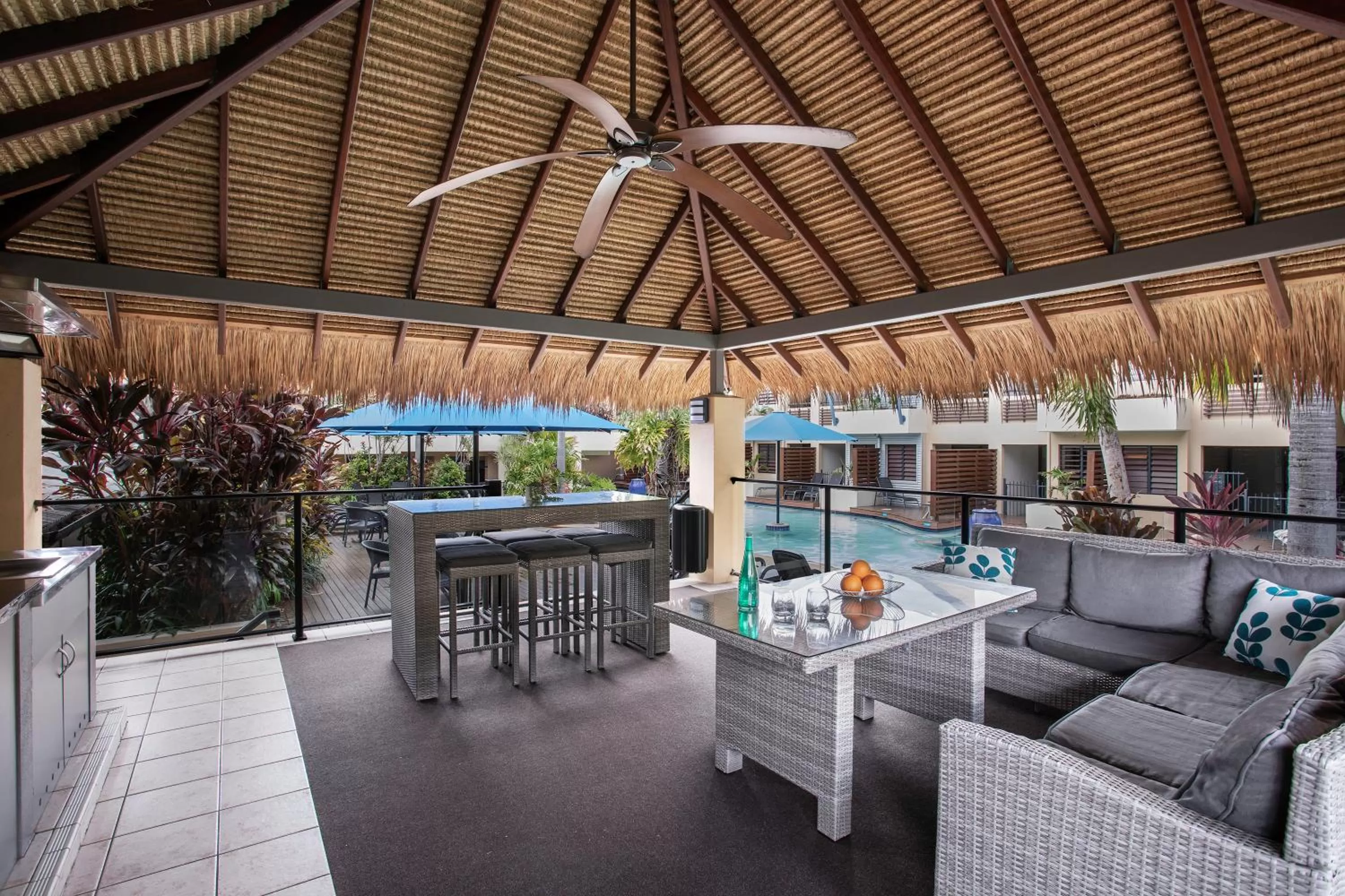 BBQ facilities in Mantra Heritage