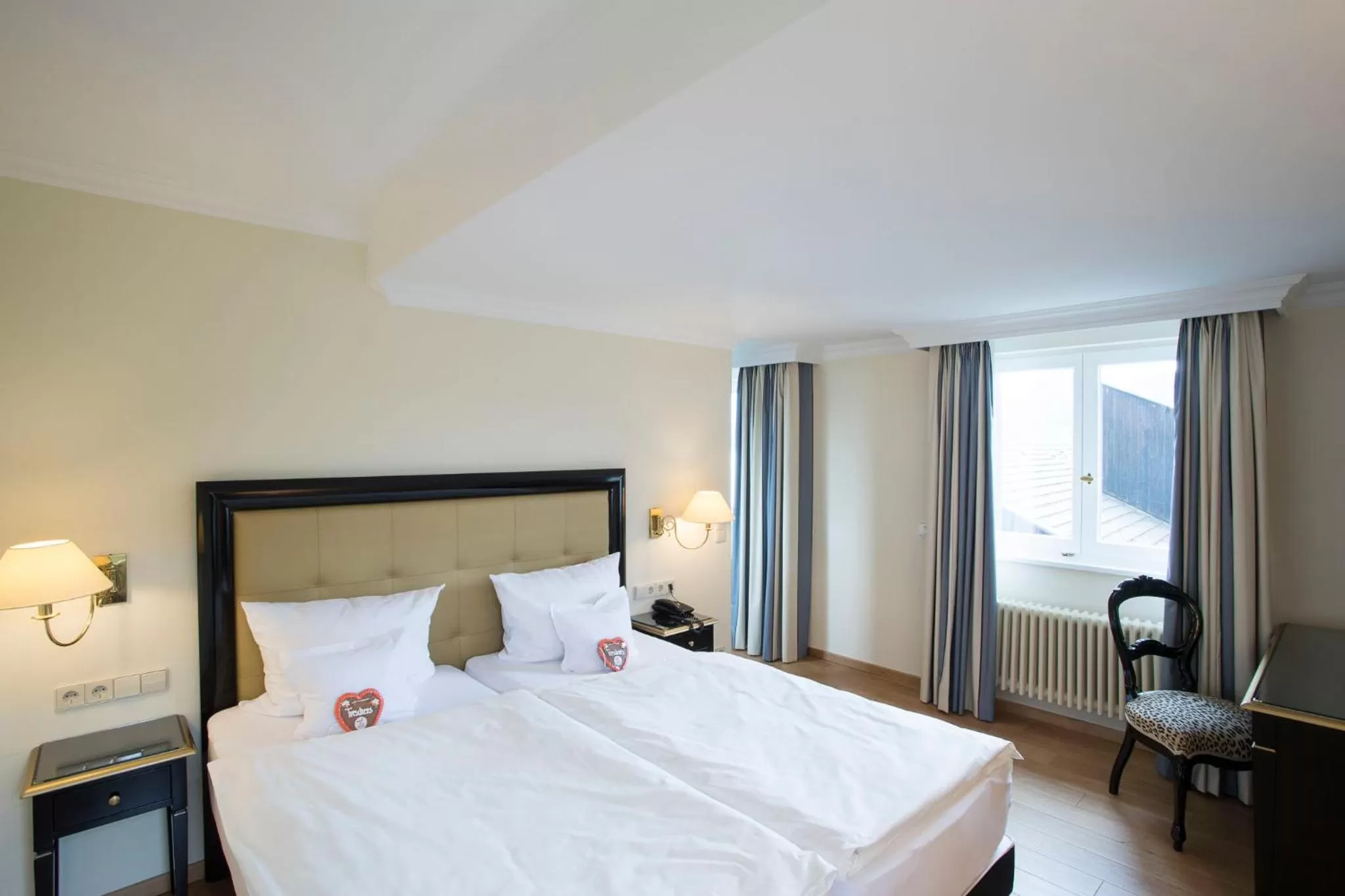 Bed in Treschers Schwarzwald Hotel