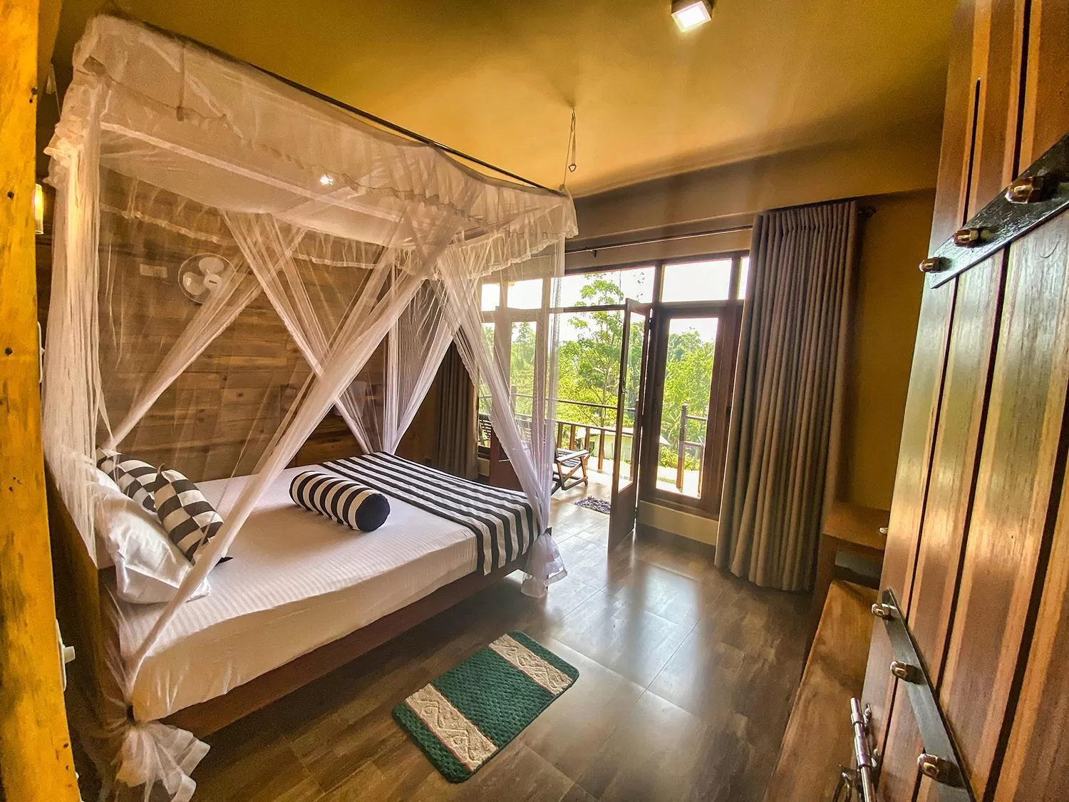 Bedroom, Bed in Ella 100 View Cottage